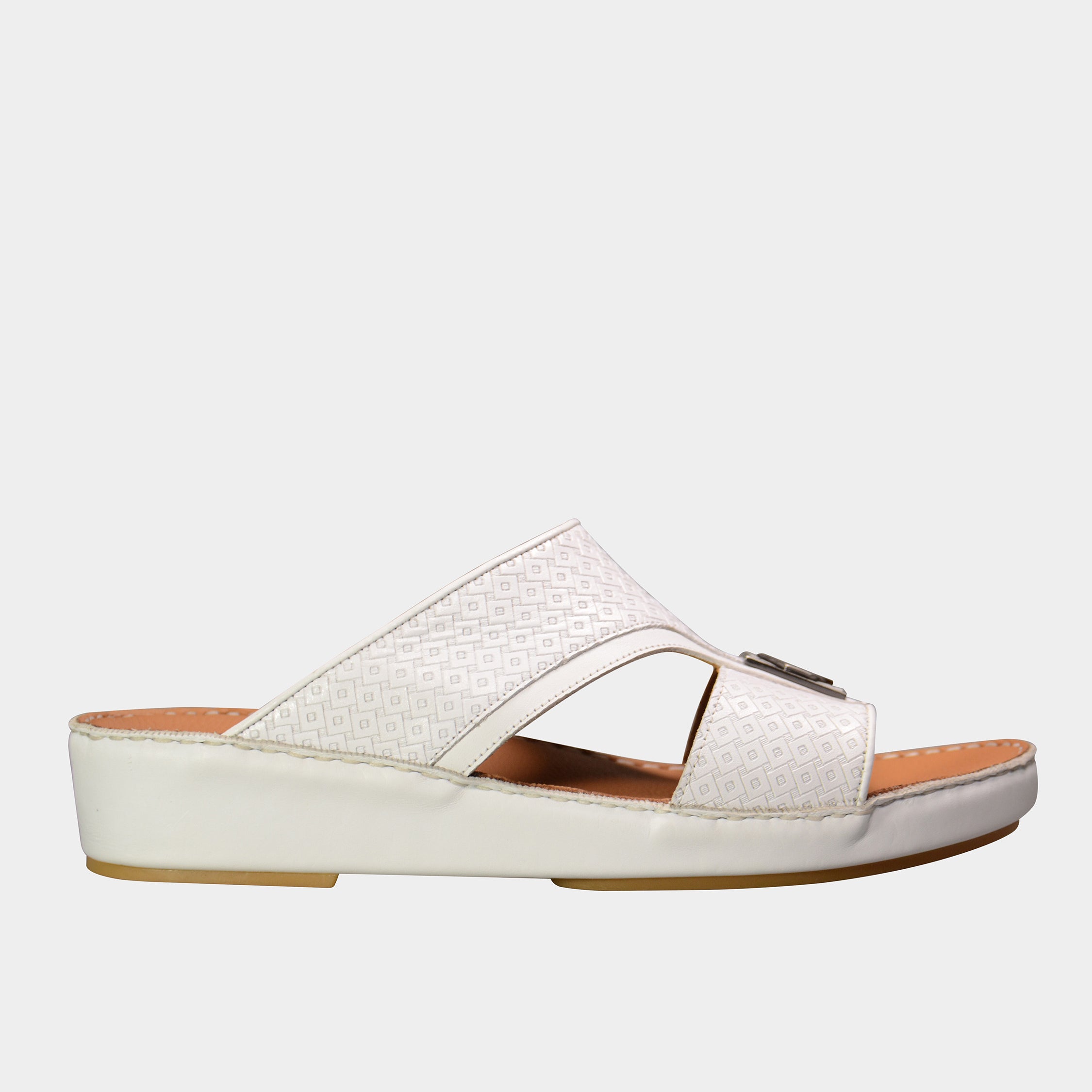 Barjeel Uno 1928 001928 Men's Sandals-White