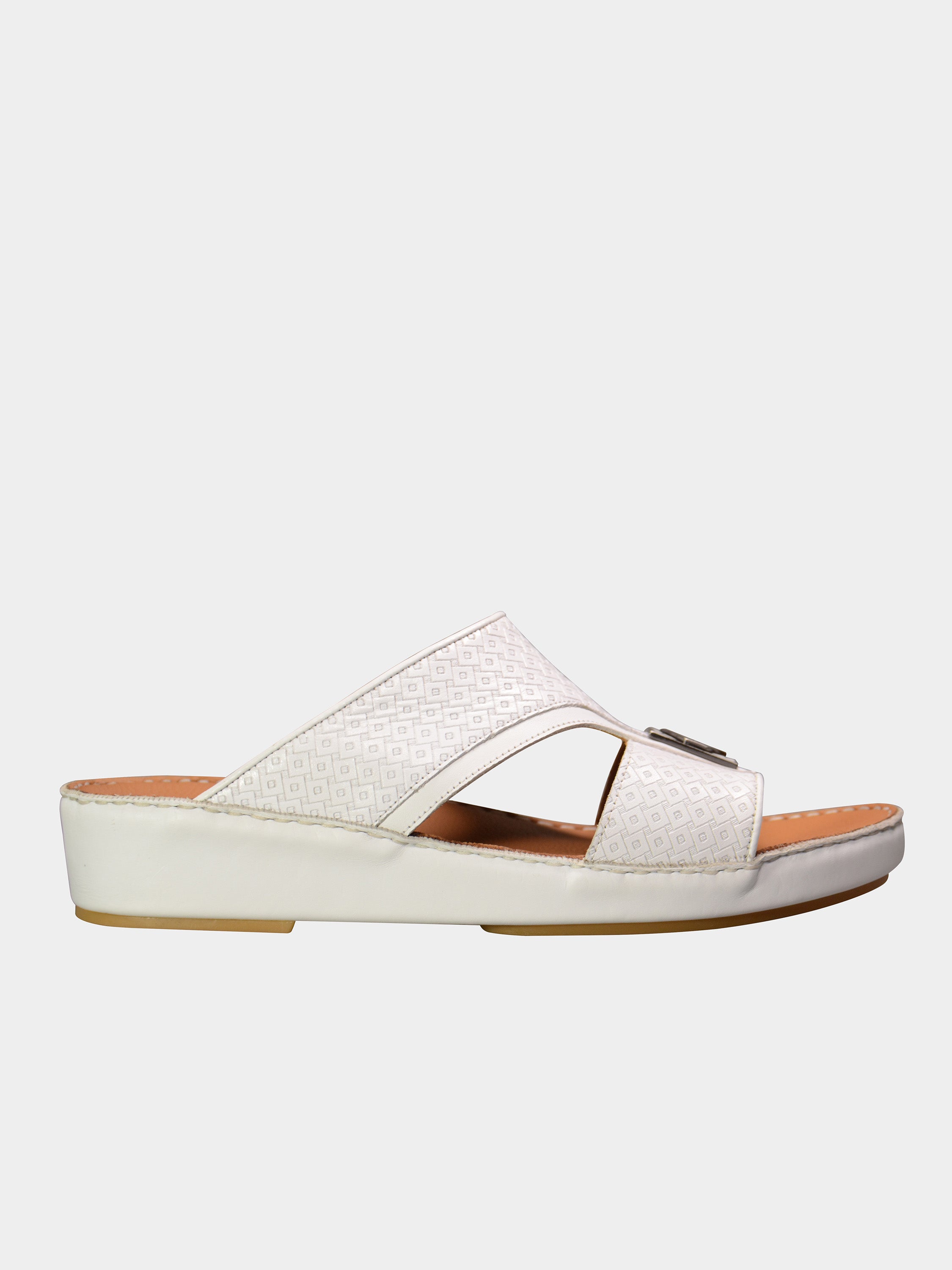 Barjeel Uno 1928 001928 Men's Sandals-White