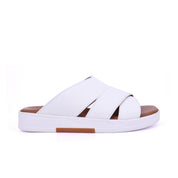 Barjeel Uno MSA125 Men's Sandals-White