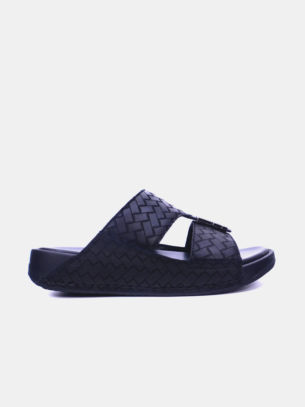 Barjeel Uno 2368-1 Men's Sandals-Black