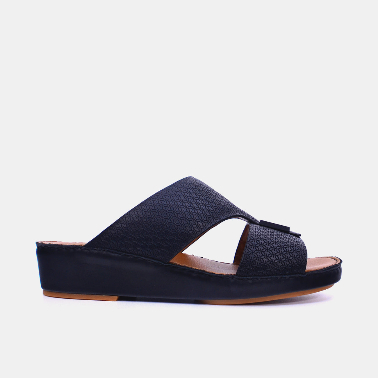 Barjeel Uno BSP1-01 Men's Sandals-Black