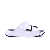Barjeel Uno 2368-1 Men's Sandals-White