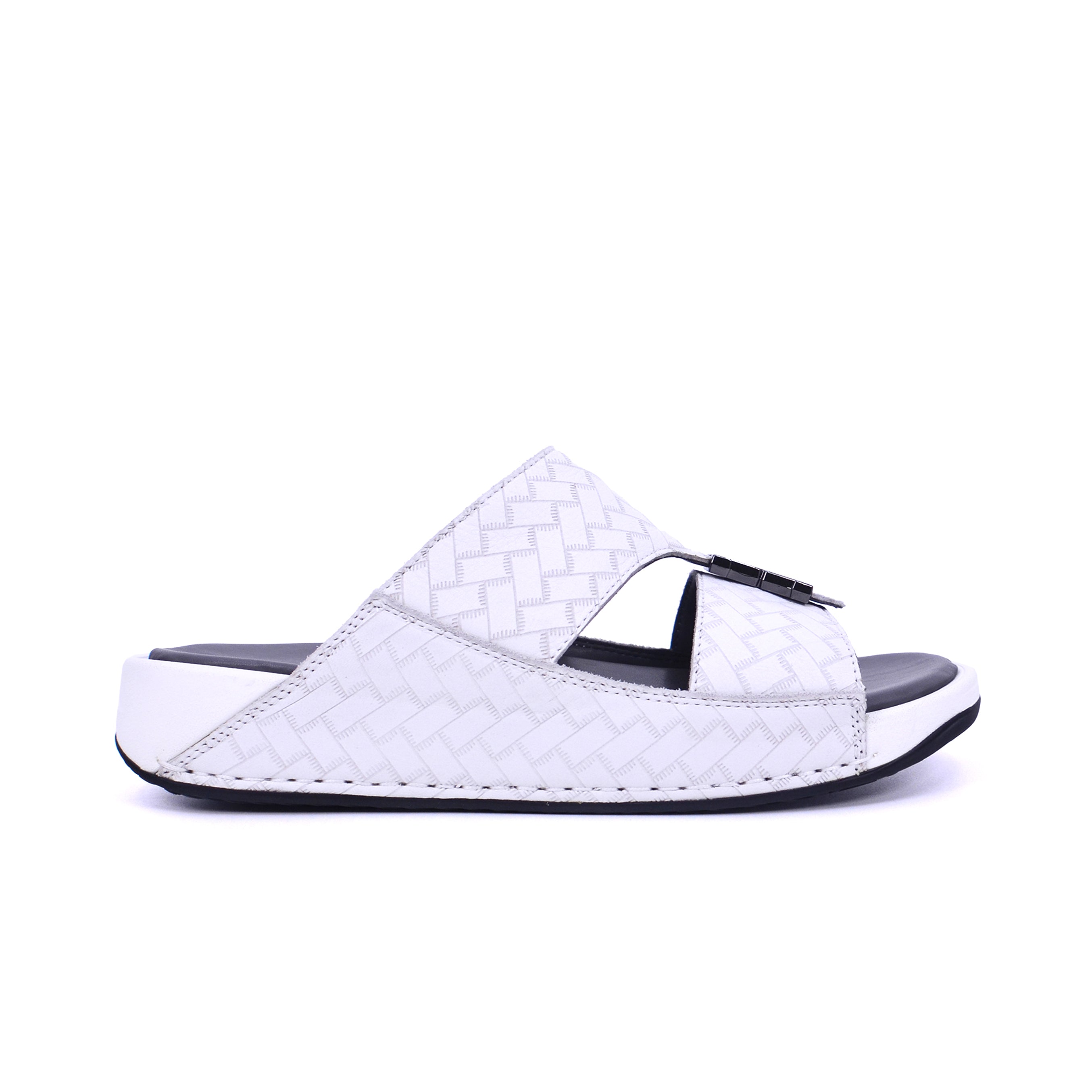 Barjeel Uno 2368-1 Men's Sandals-White