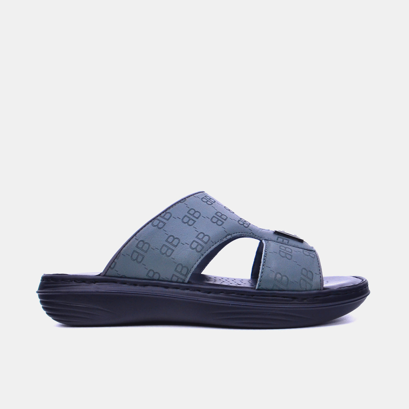 Barjeel Uno 21410-13 Men's Sandals-Gray
