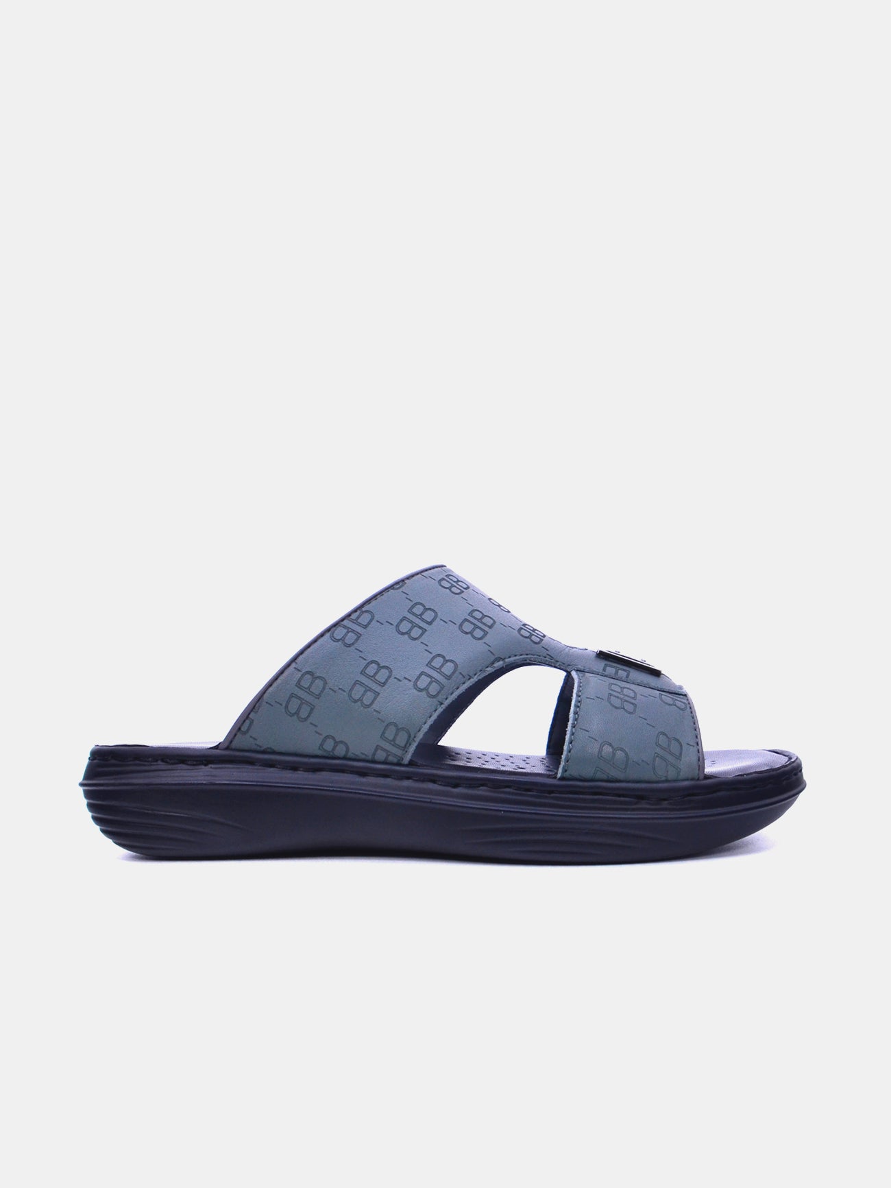 Barjeel Uno 21410-13 Men's Sandals-Gray