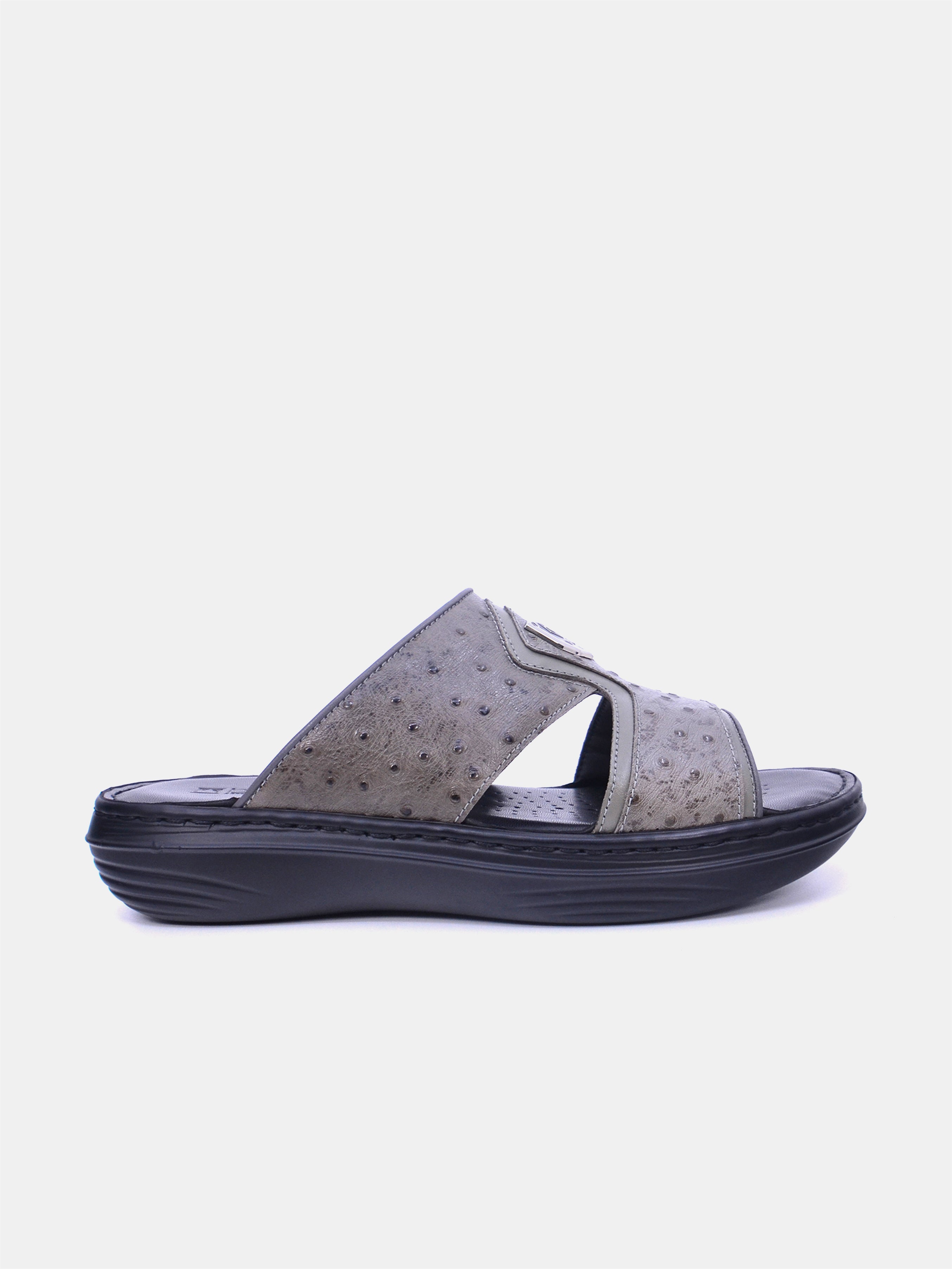 Barjeel Uno 21410-60 Men's Sandals-Gray