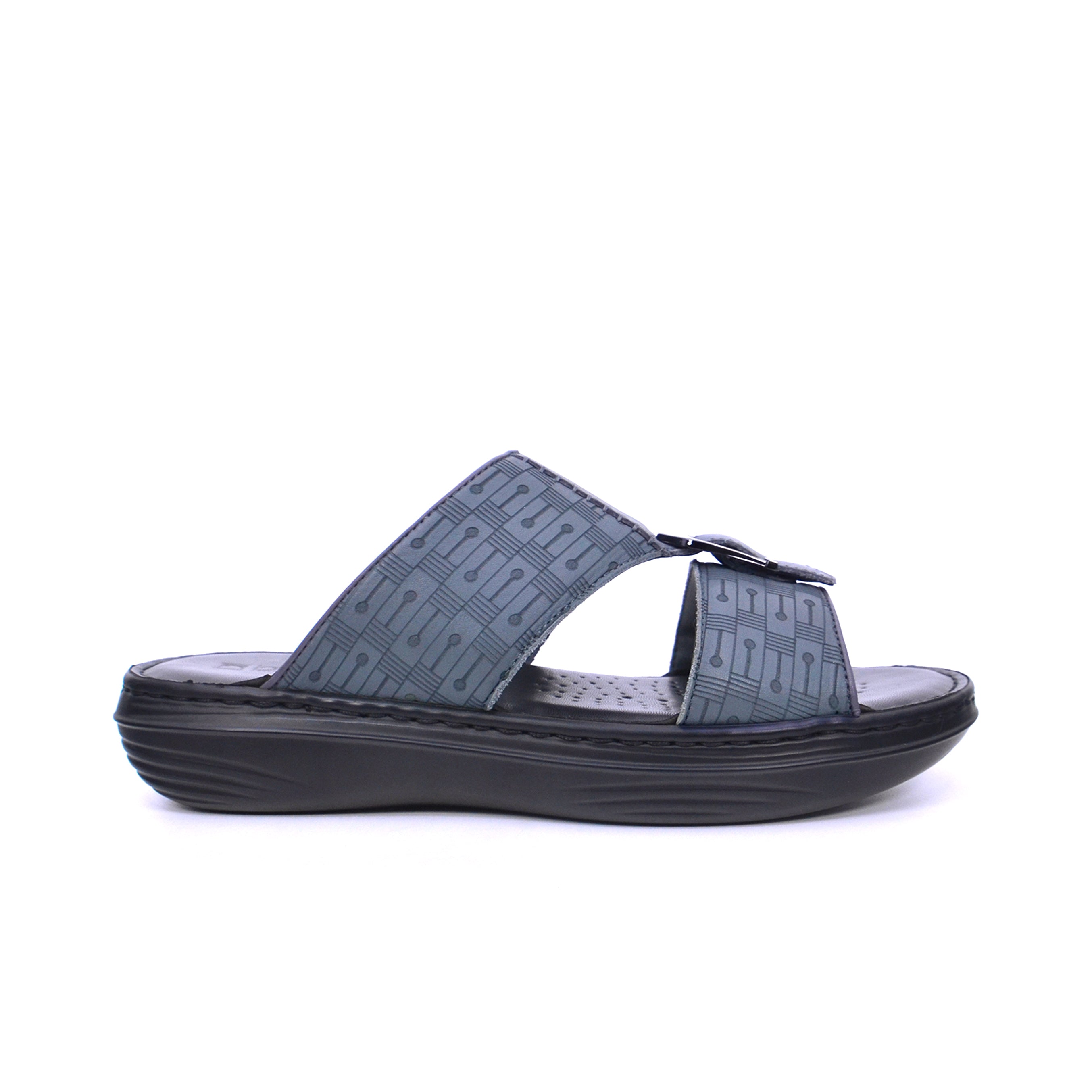 Barjeel Uno 21410-11 Men's Sandals-Gray