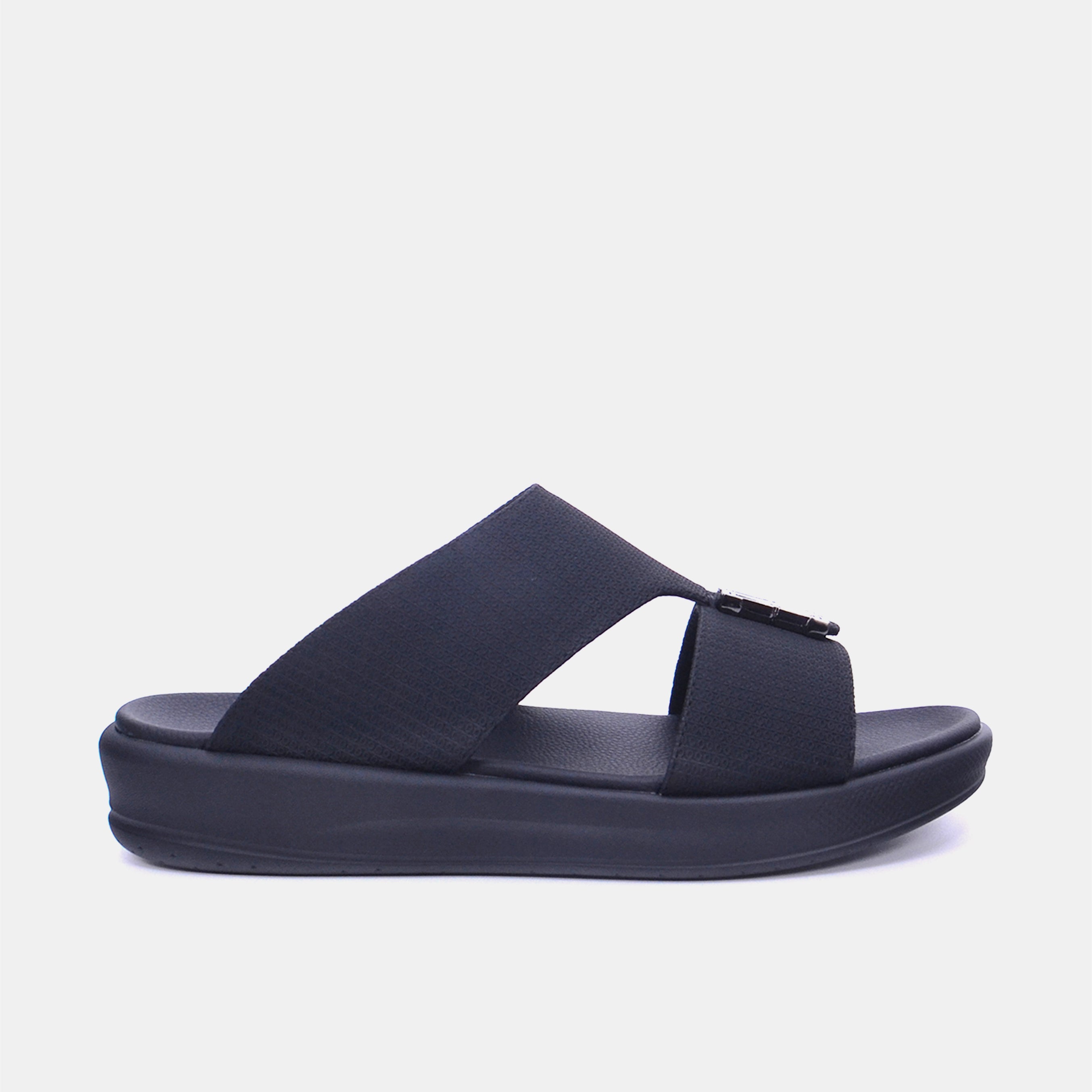 Barjeel Uno M123 Men's Sandals-Black