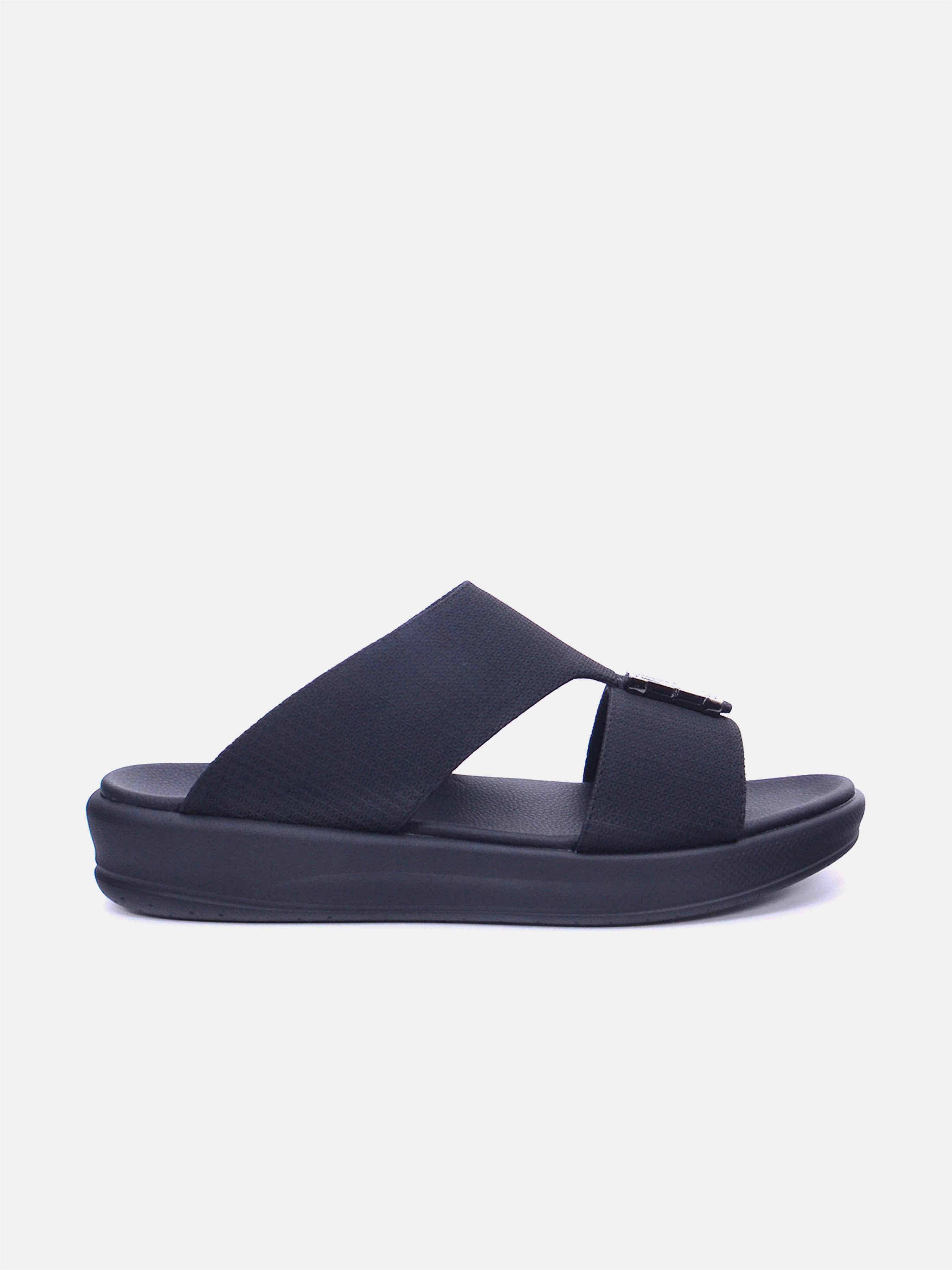 Barjeel Uno M123 Men's Sandals-Black