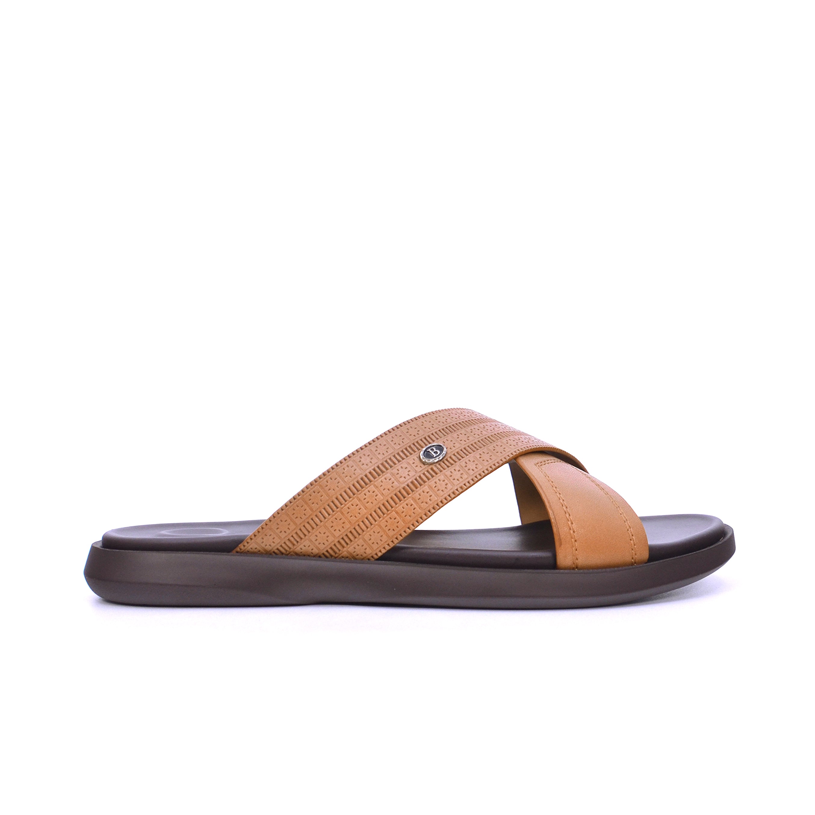 Barjeel Uno 8096-11 Men's Sandals-Brown