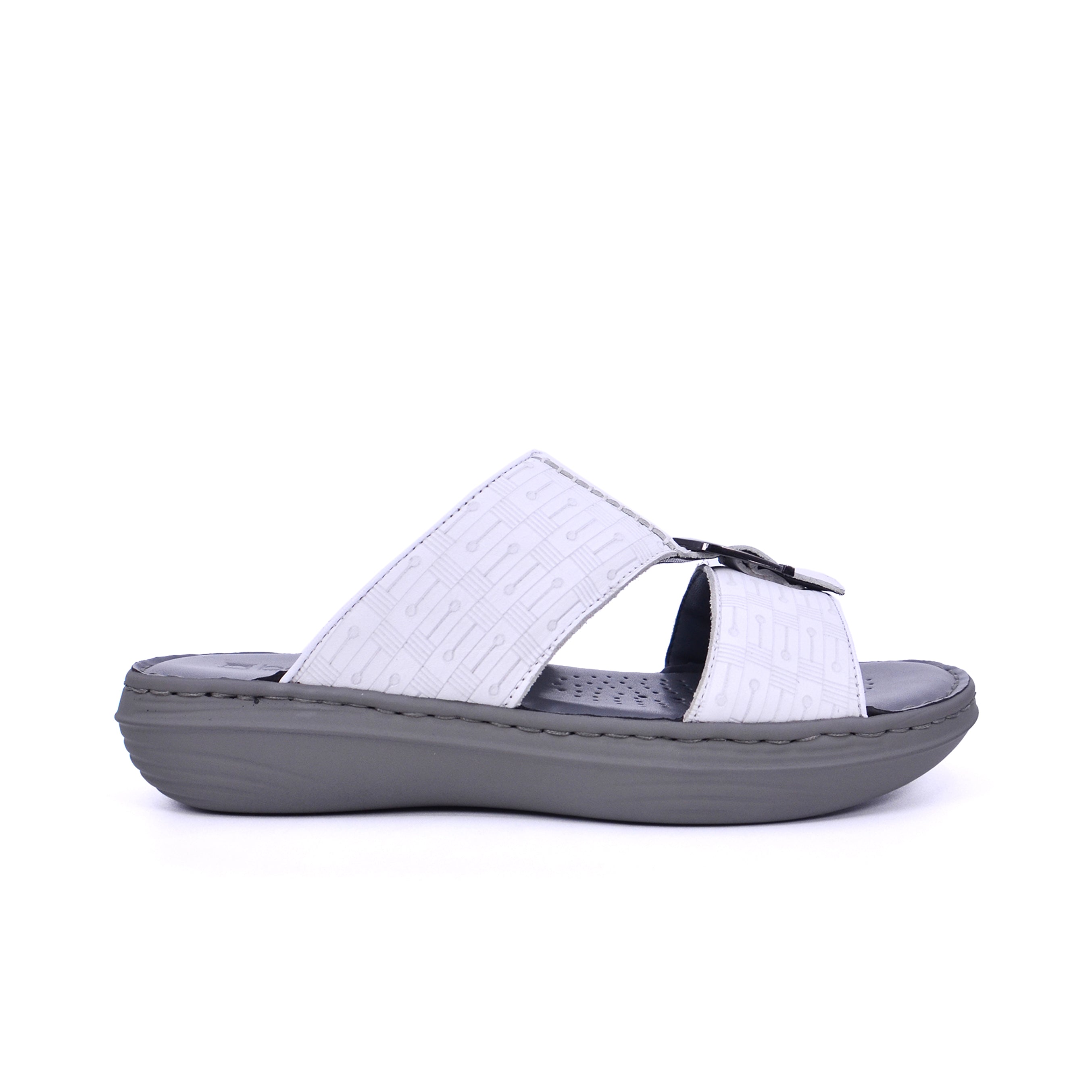 Barjeel Uno 21410-11 Men's Sandals-White