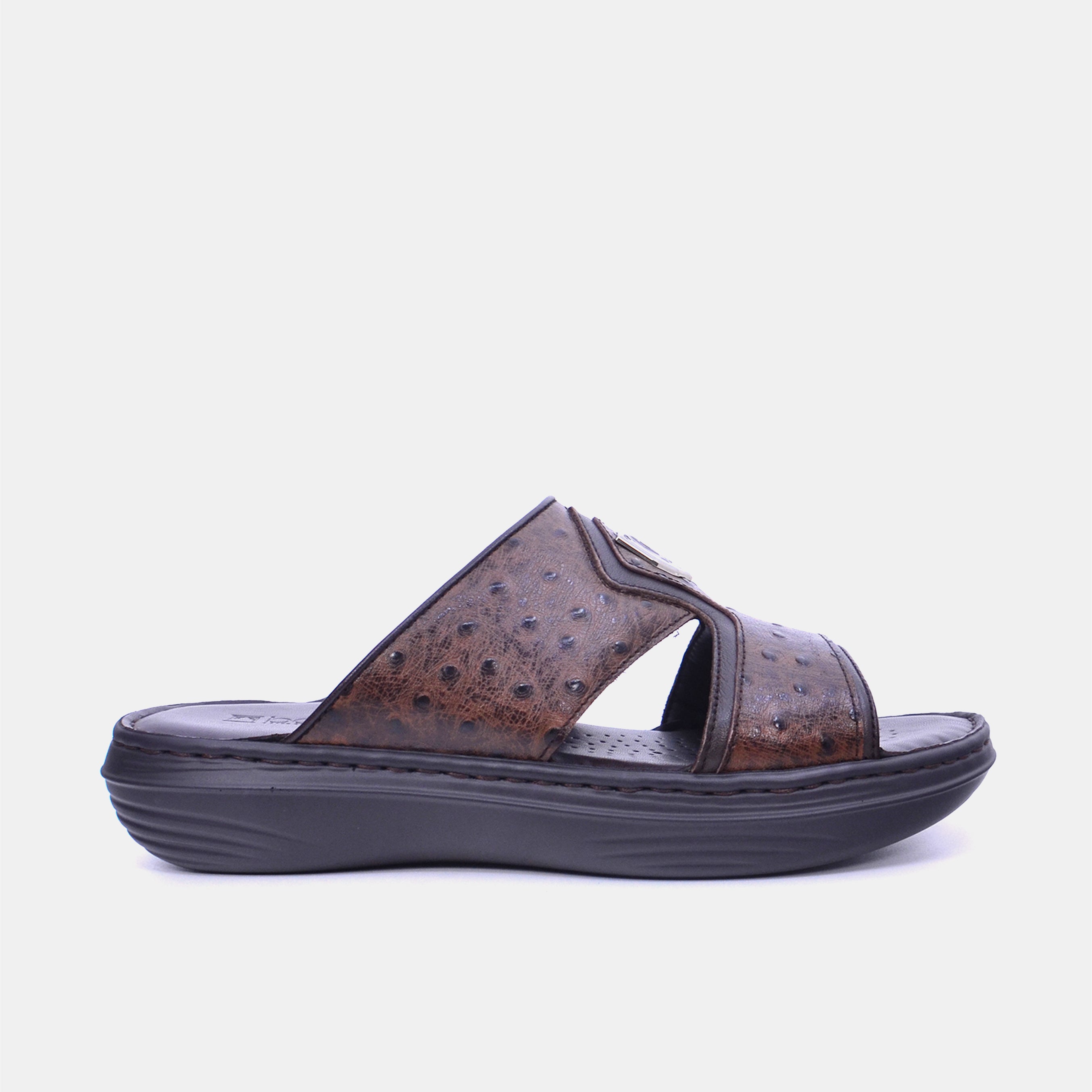 Barjeel Uno 21410-60 Men's Sandals-Brown