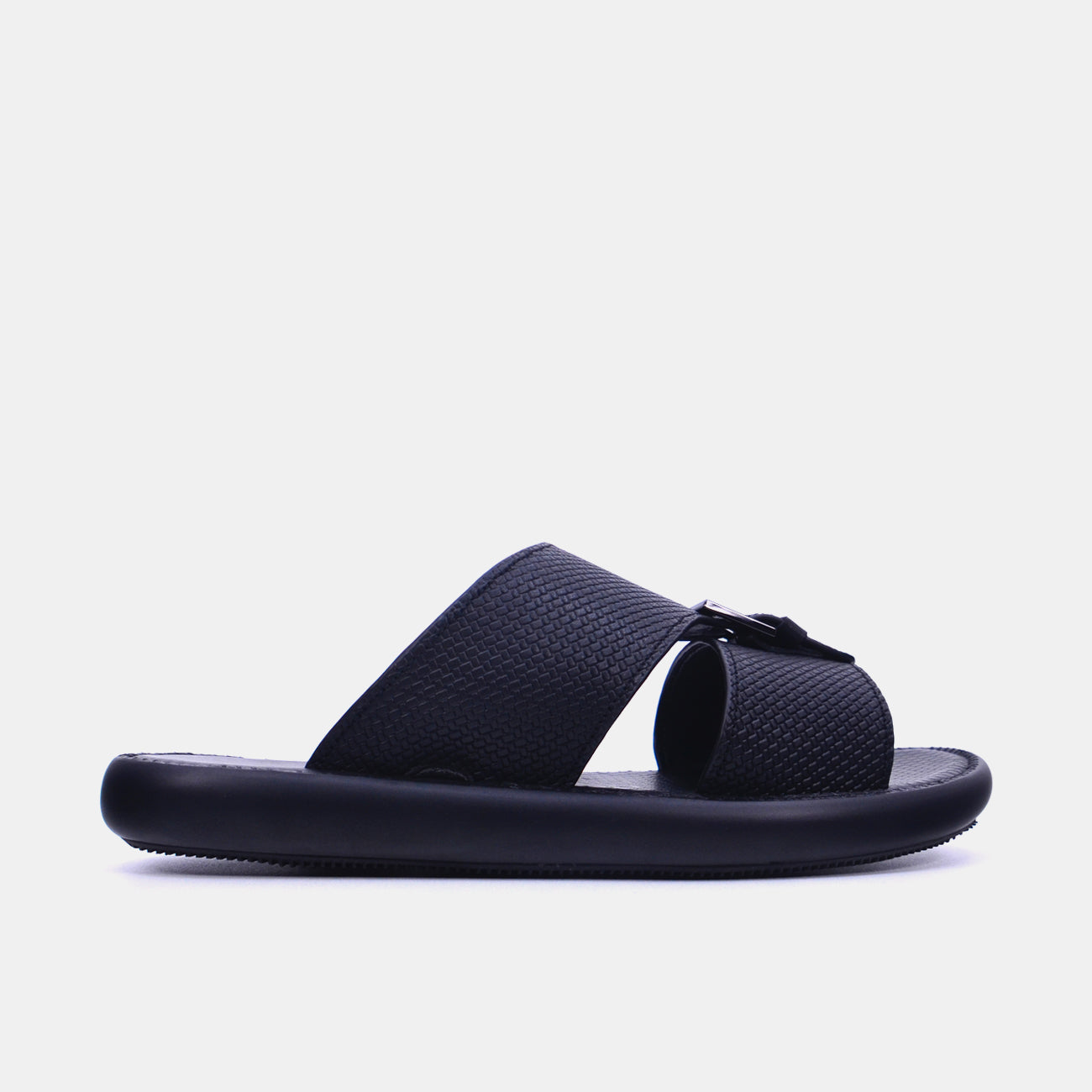 Barjeel Uno 29653-07 Men's Sandals-Black