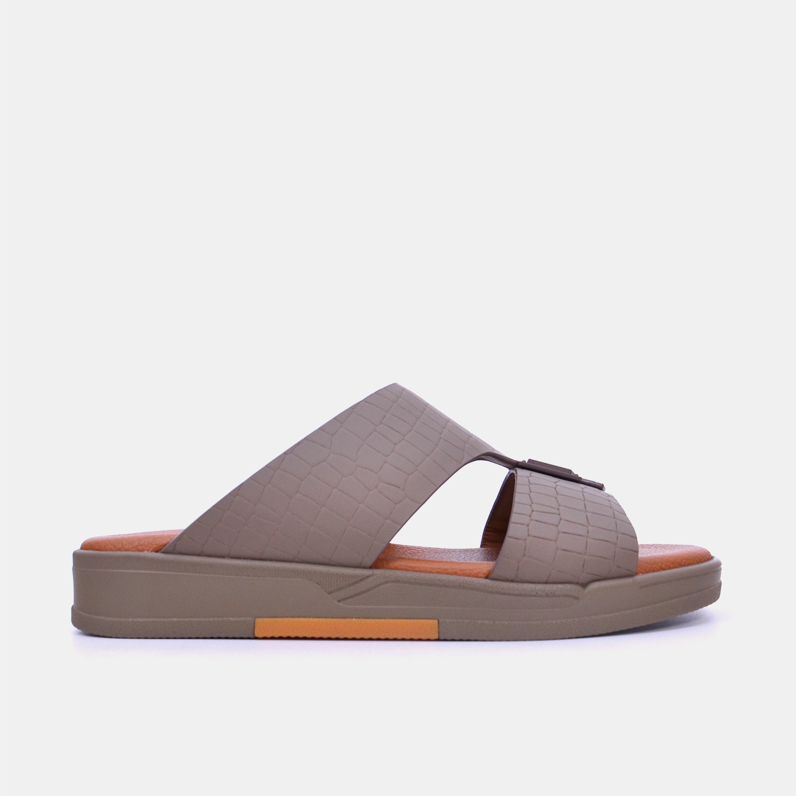 Barjeel Uno TAM MSA-128 Men's Sandals-Beige