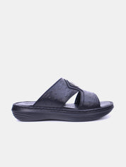 Barjeel Uno 21410-60 Men's Sandals-Black
