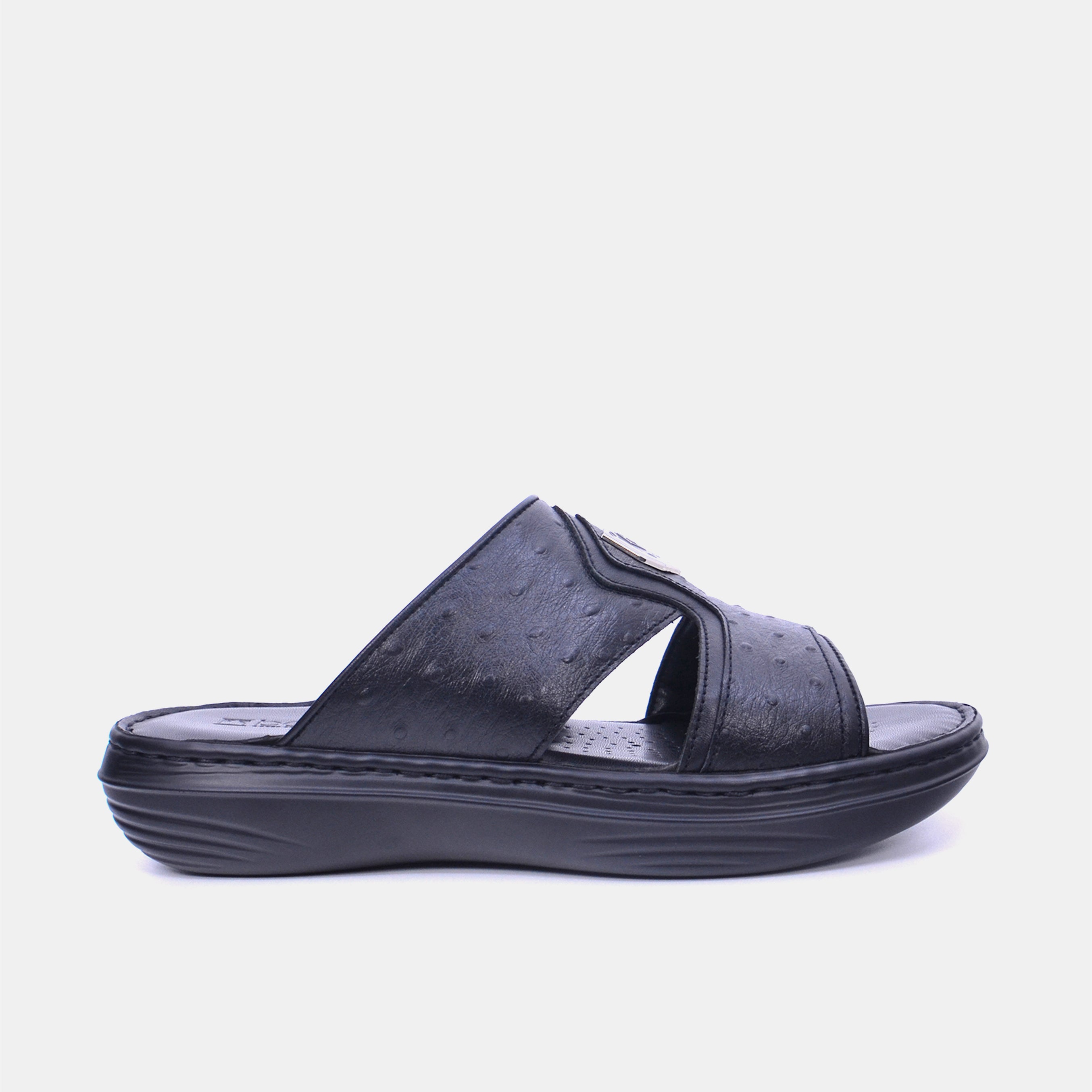 Barjeel Uno 21410-60 Men's Sandals-Black