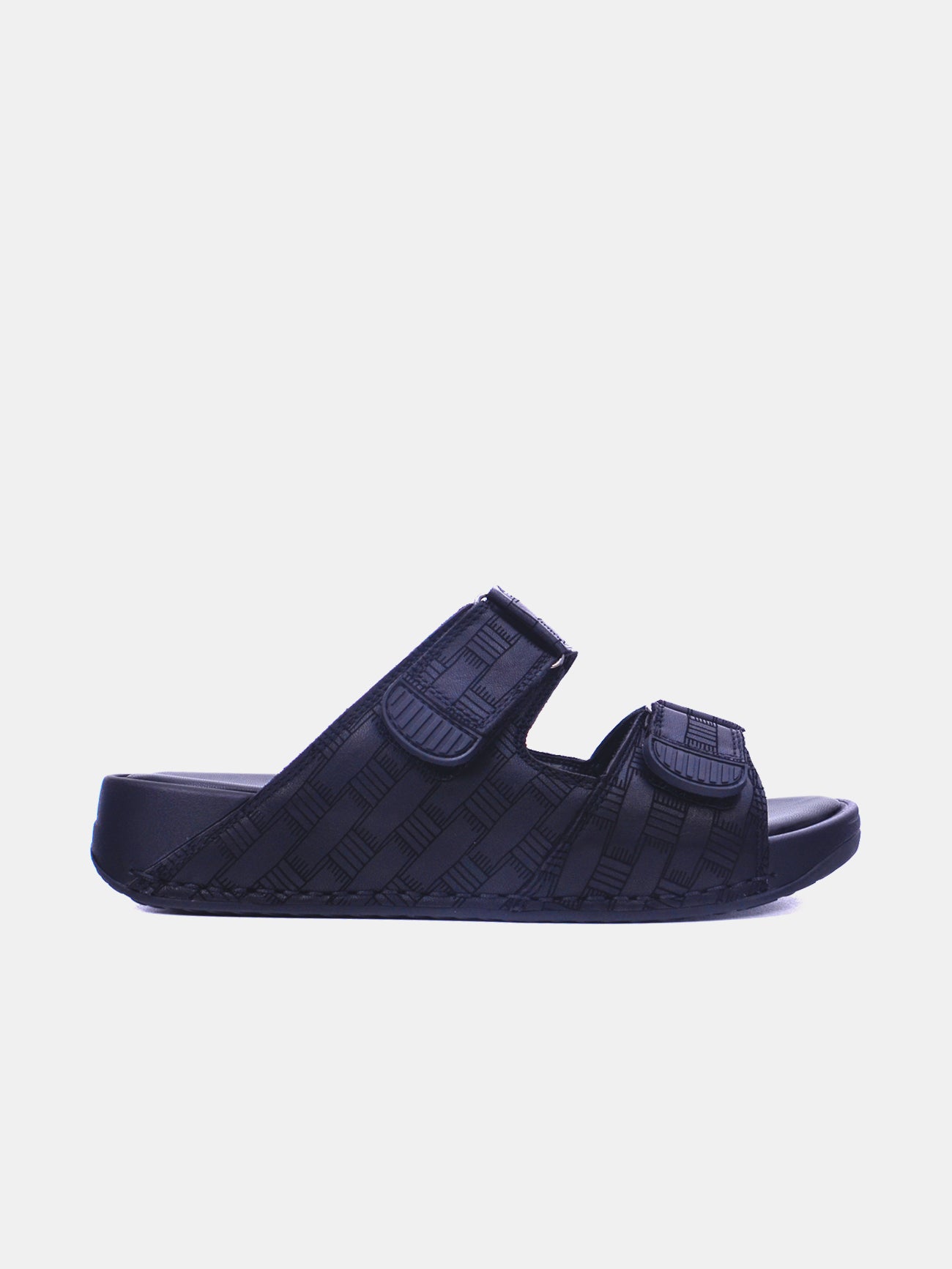 Barjeel Uno 2368-5 Men's Sandals-Black