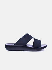 Barjeel Uno 63071 Men's Sandals-Black