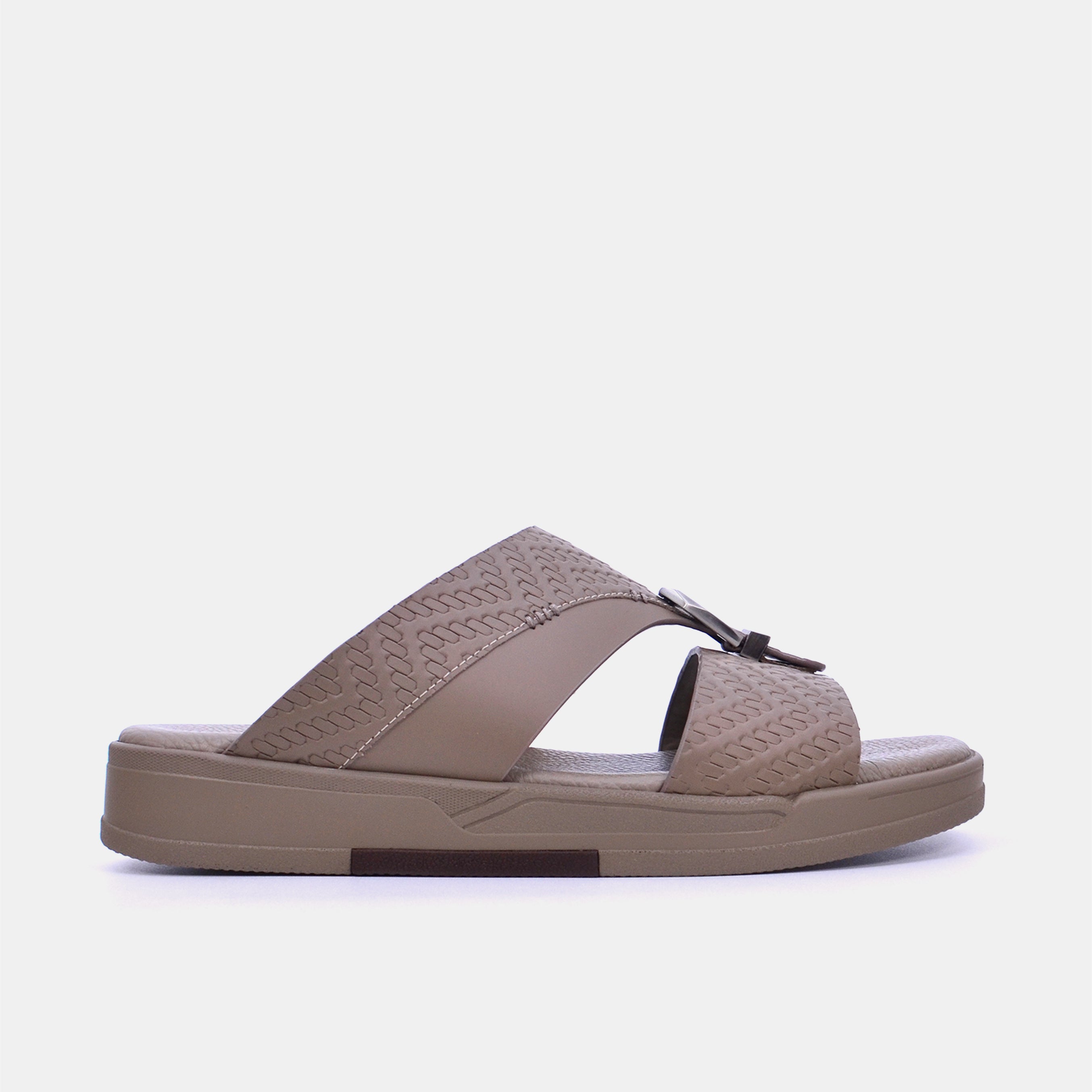 Barjeel Uno TAM B-120 Men's Sandals-Beige