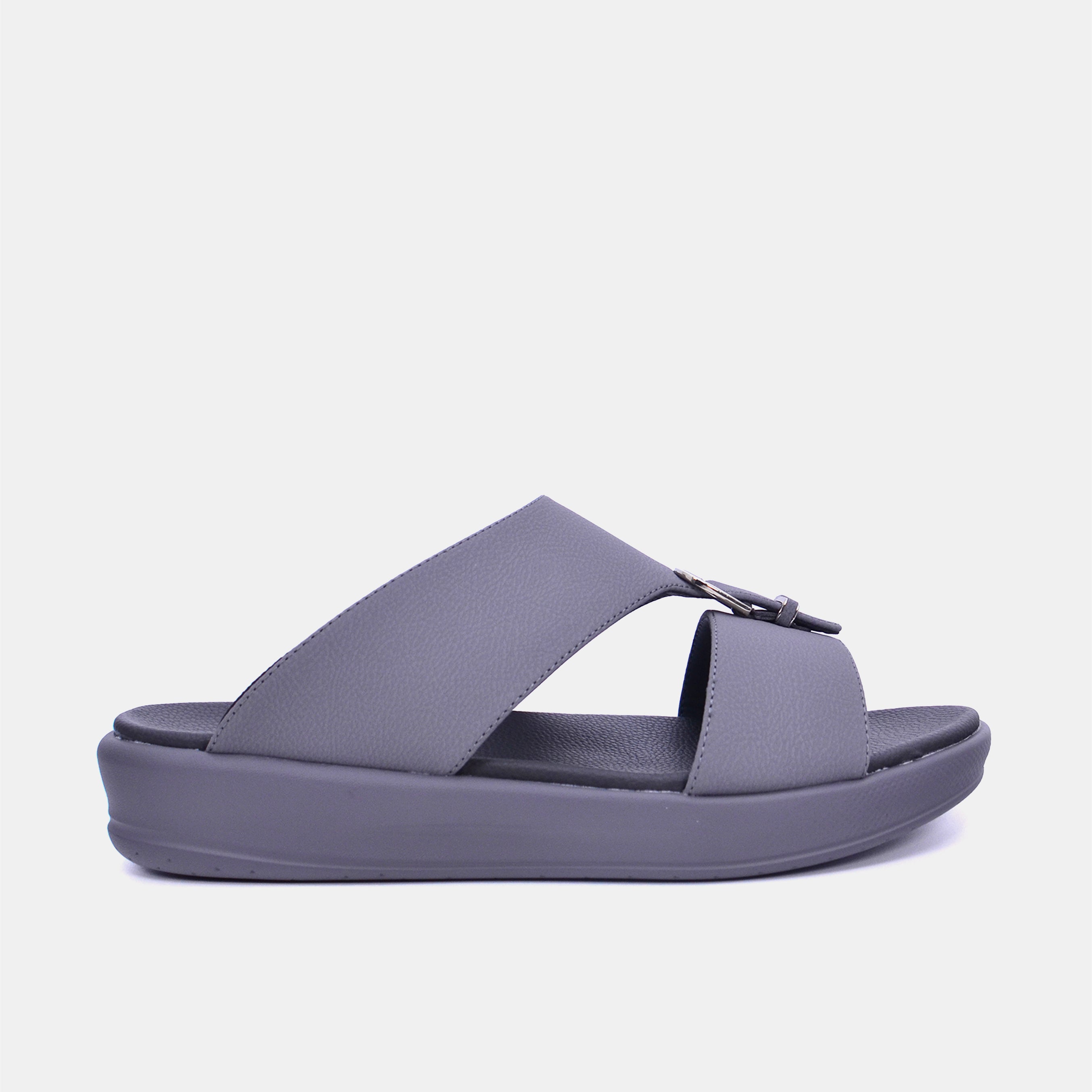 Barjeel Uno M122A Men's Sandals-Gray