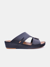 Barjeel Uno BS39 Men's Sandals-Black