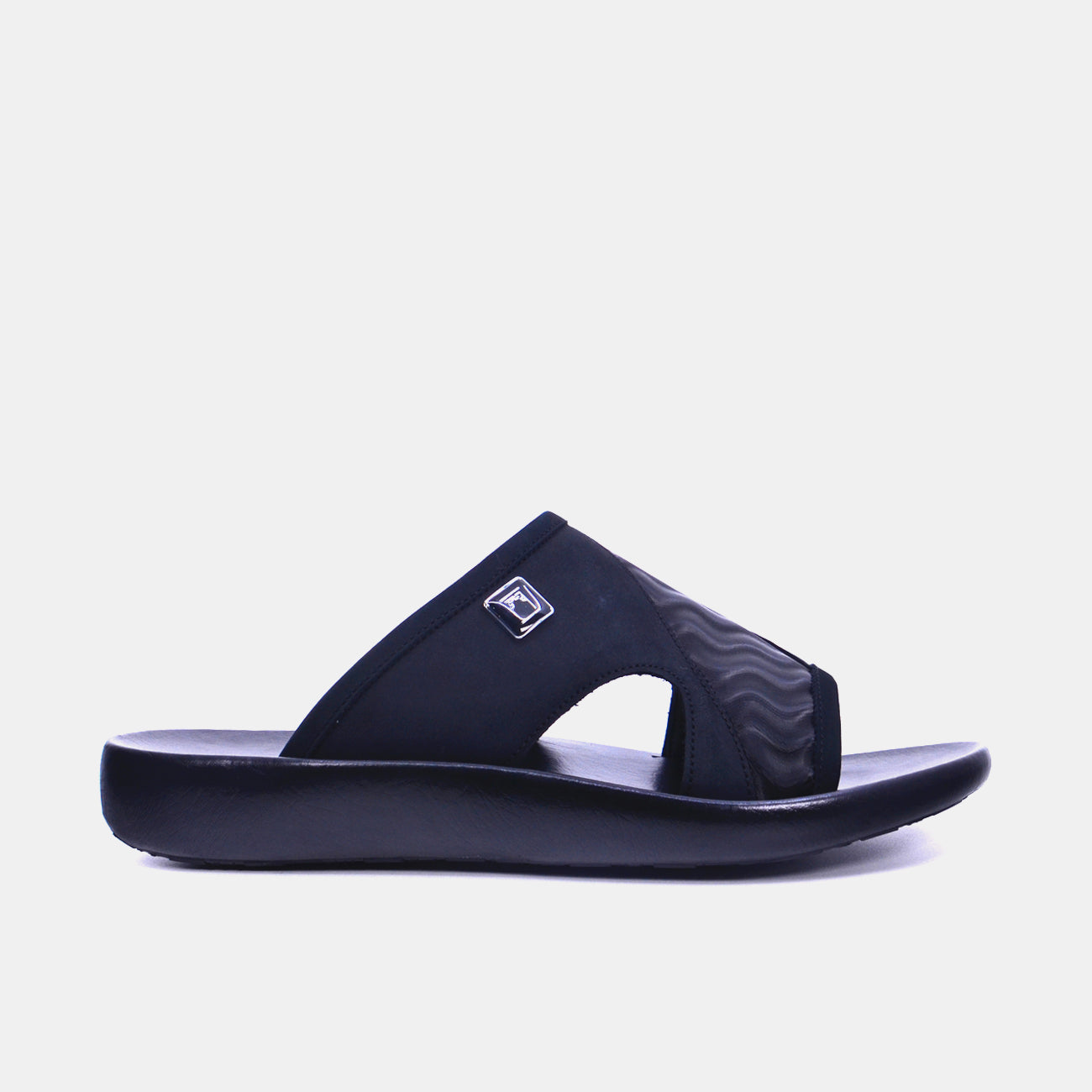 Barjeel Uno 63122 Men's Sandals-Black