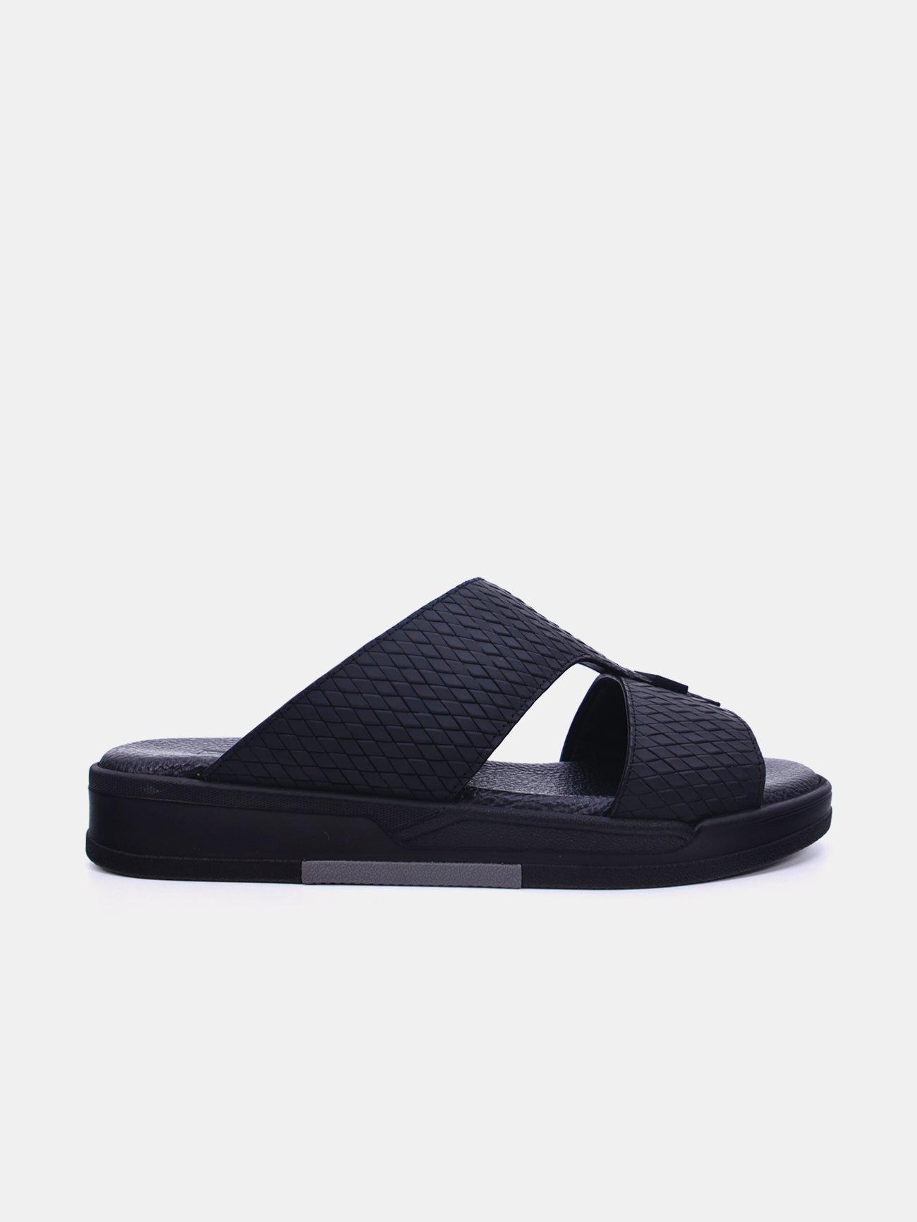 Barjeel Uno BJM01 Men's Sandals-Black