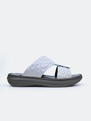 Barjeel Uno 21410-4 Men's Sandals-White