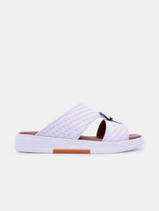 Barjeel Uno BJM11 Men's Sandals-White