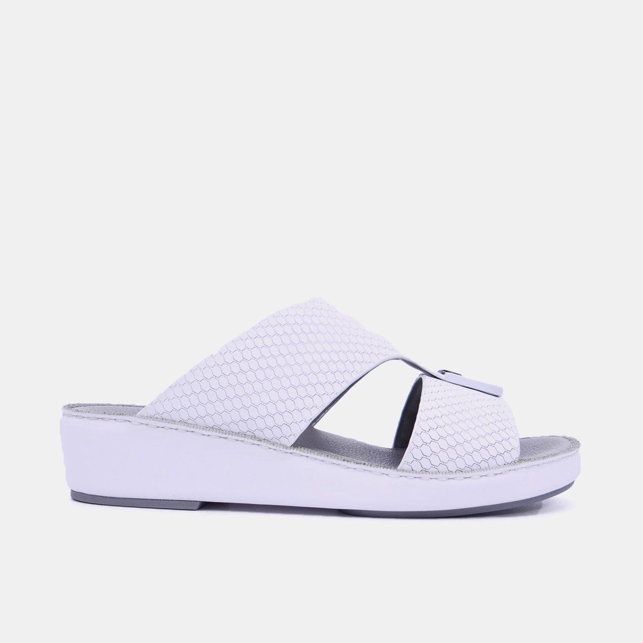 Barjeel Uno B Men's Sandals-White