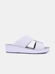 Barjeel Uno B Men's Sandals-White
