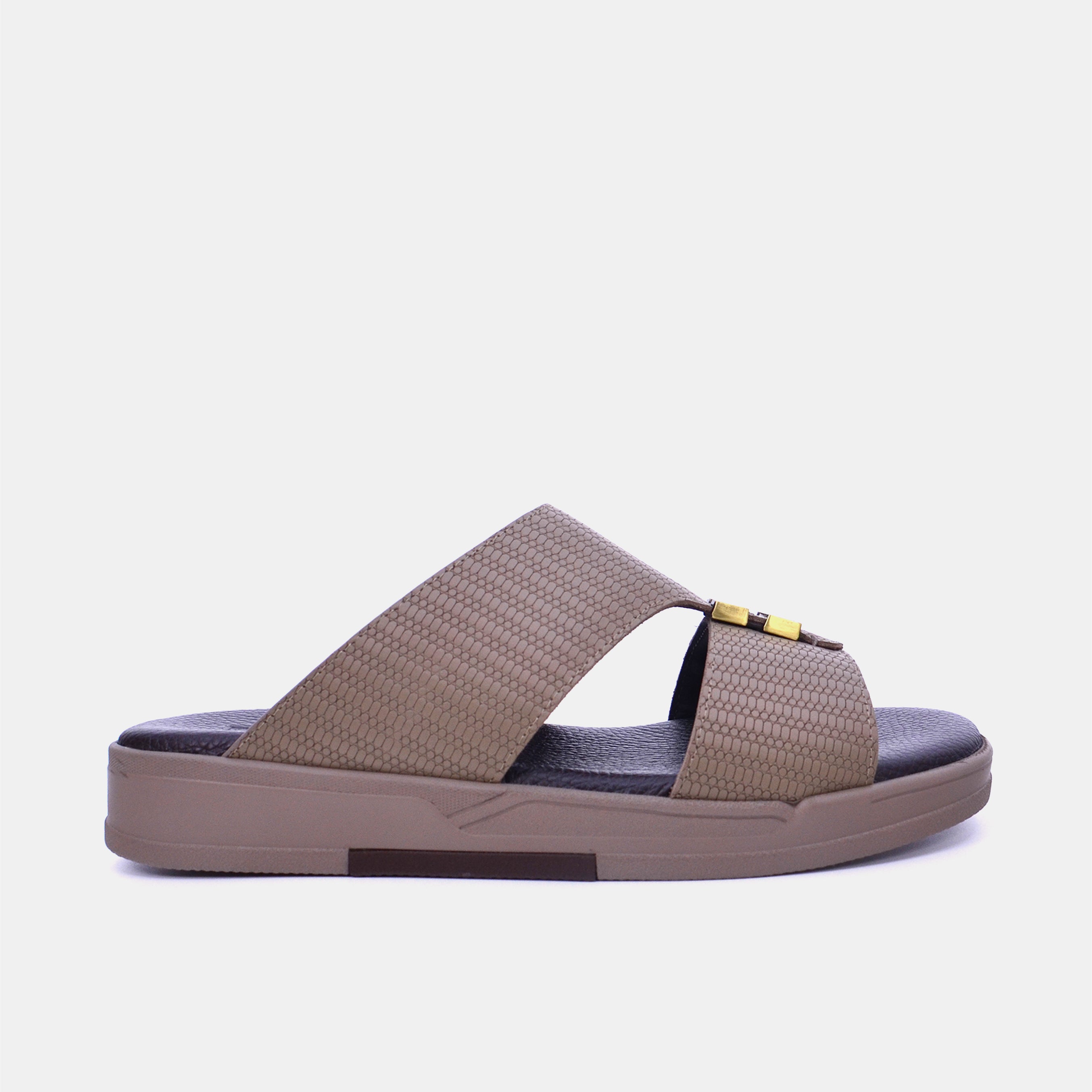 Barjeel Uno MSA133 Men's Sandals-Black