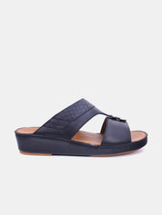 Barjeel Uno BS38 Men's Sandals-Black