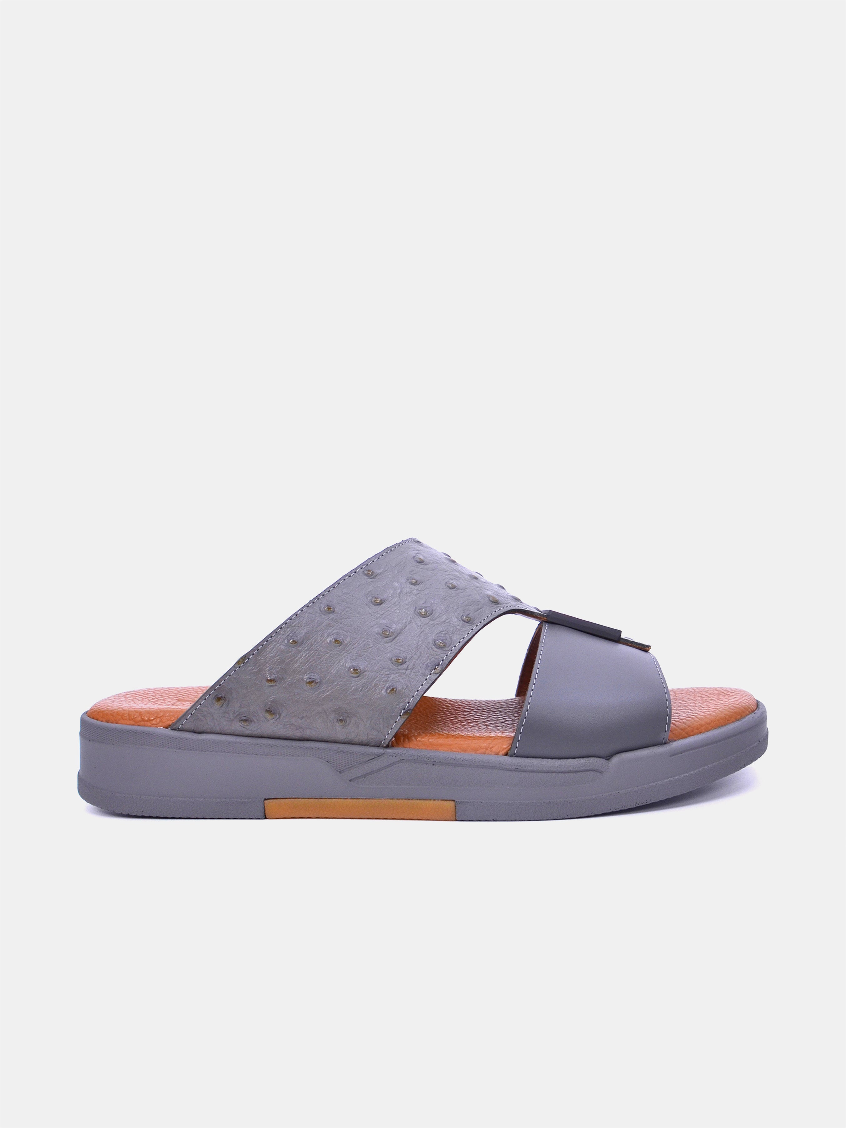 Barjeel Uno MSA132 Men's Sandals-Gray