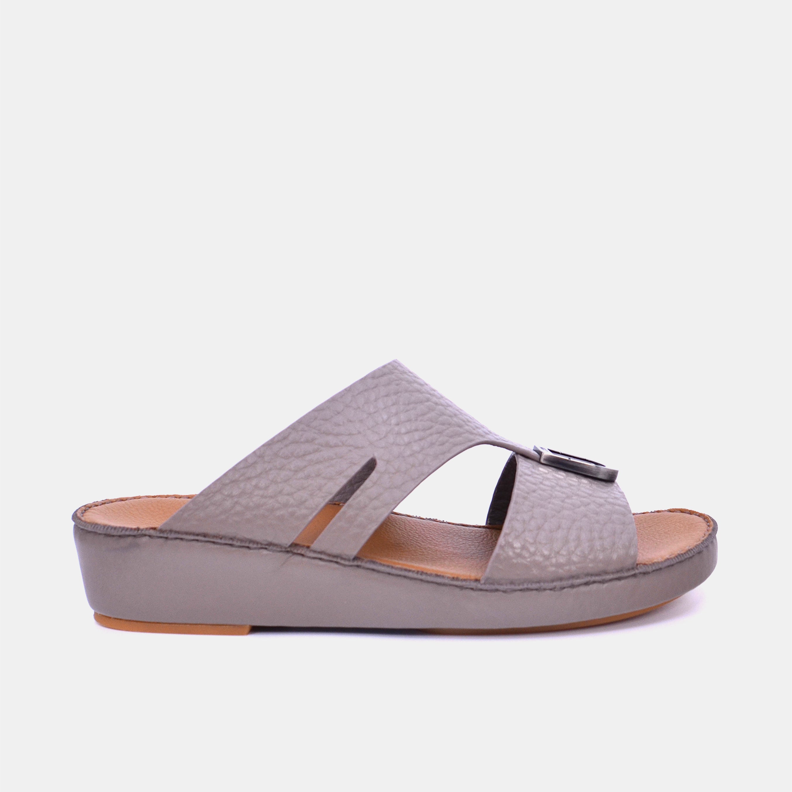 Barjeel Uno BS39 Men's Sandals-Taupe