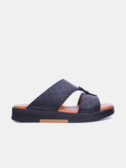 Barjeel Uno MSA145 Men's Sandals-Black
