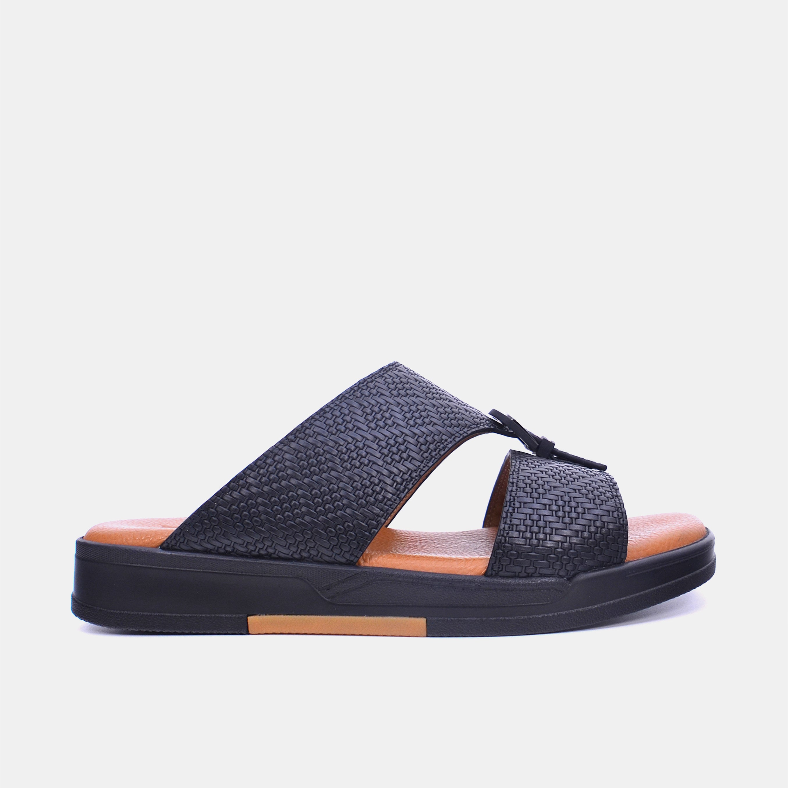 Barjeel Uno MSA145 Men's Sandals-Black
