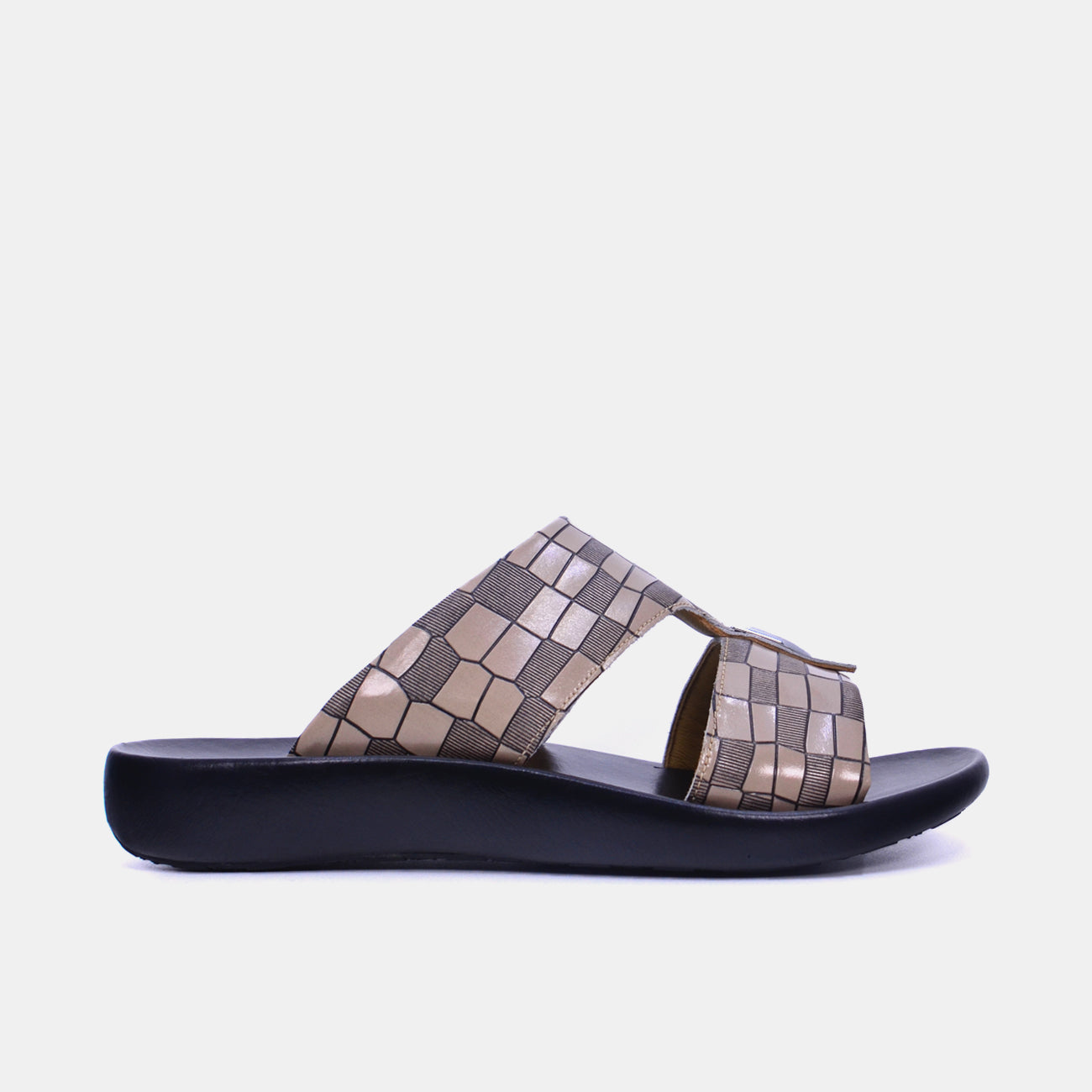 Barjeel Uno 63092 Men's Sandals-Beige