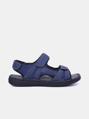 Barjeel Uno 0778-1 Men's Sandals-Navy
