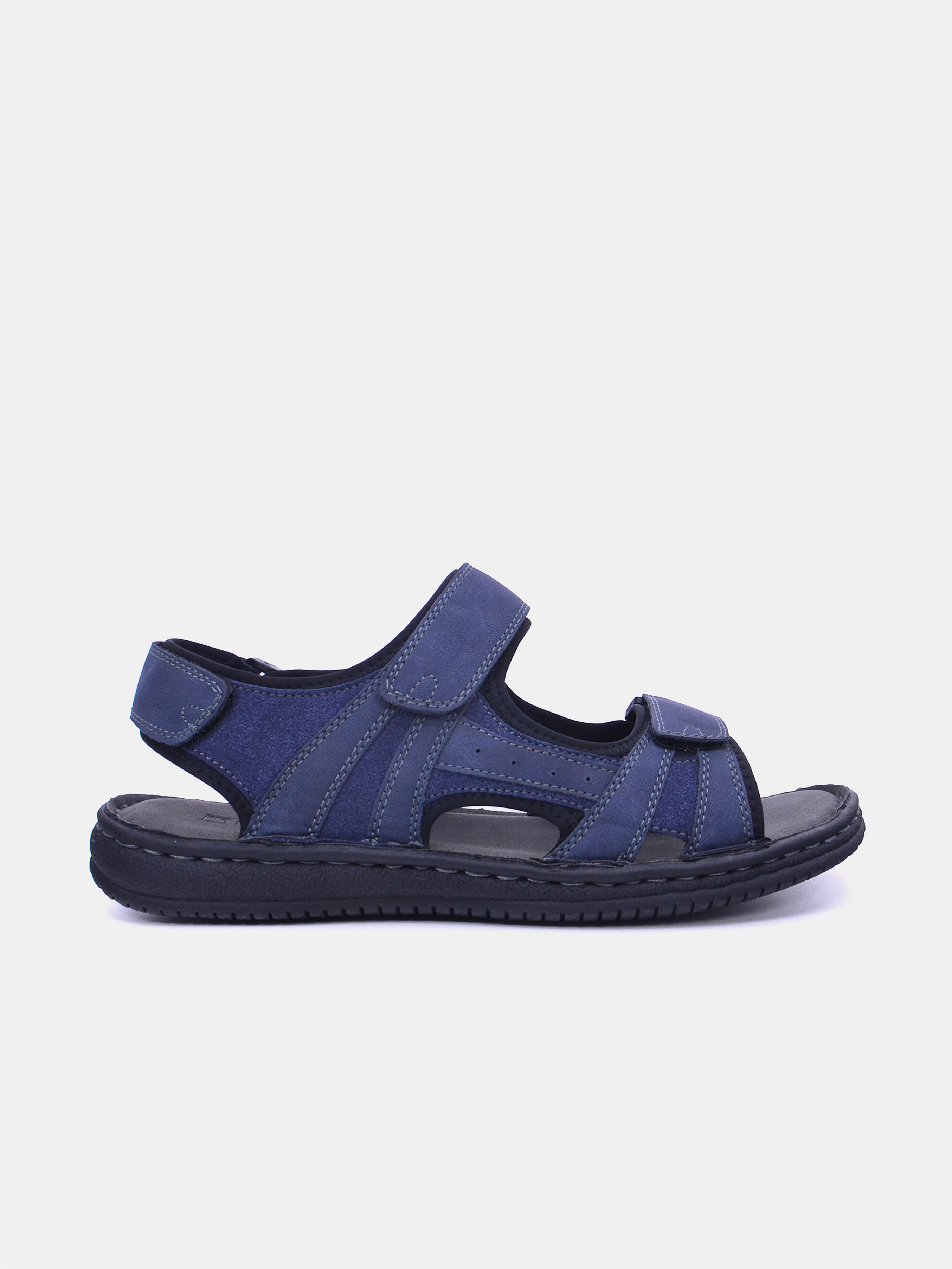 Barjeel Uno 0778-1 Men's Sandals-Navy