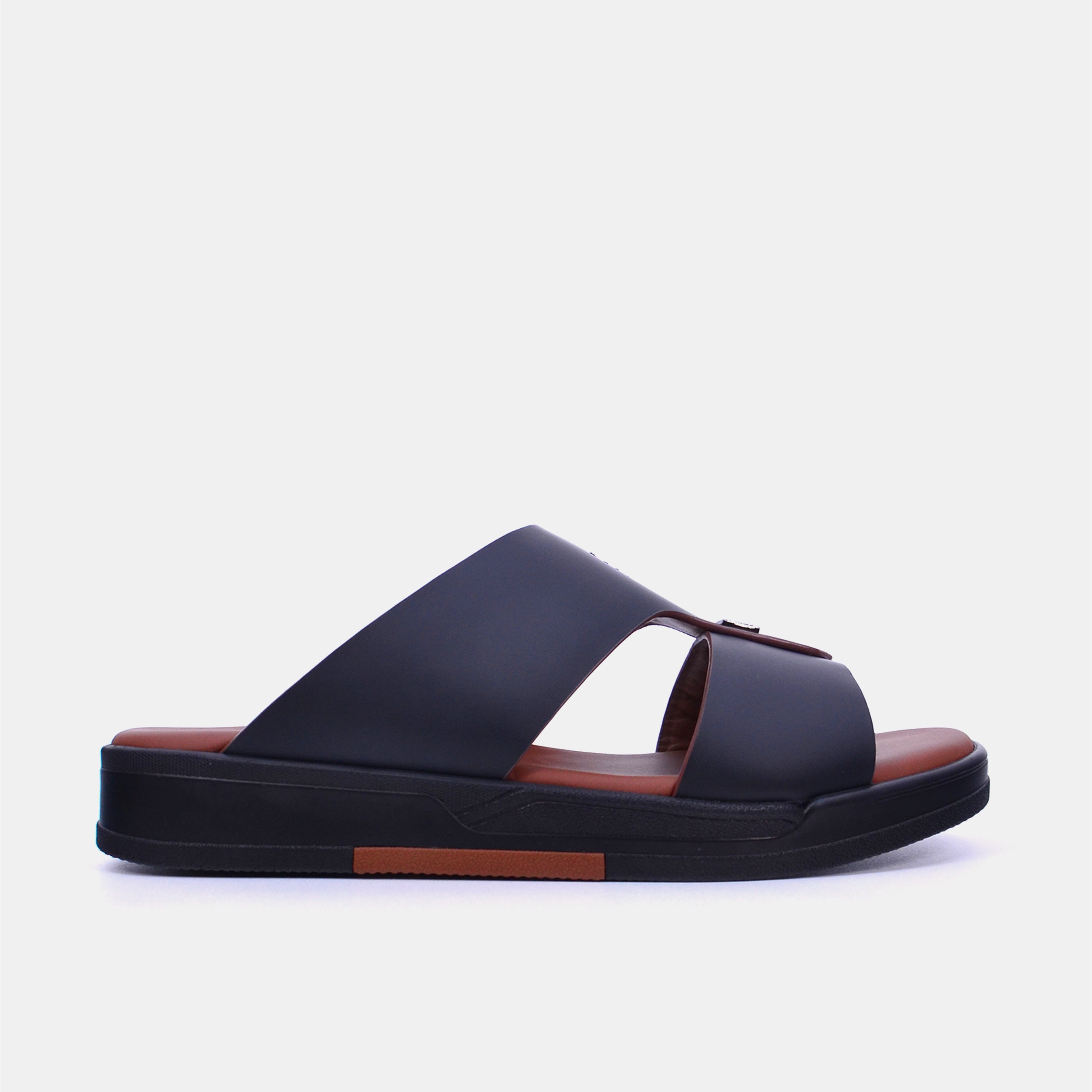 Barjeel Uno TAM MSA-127 Men's Sandals-Black