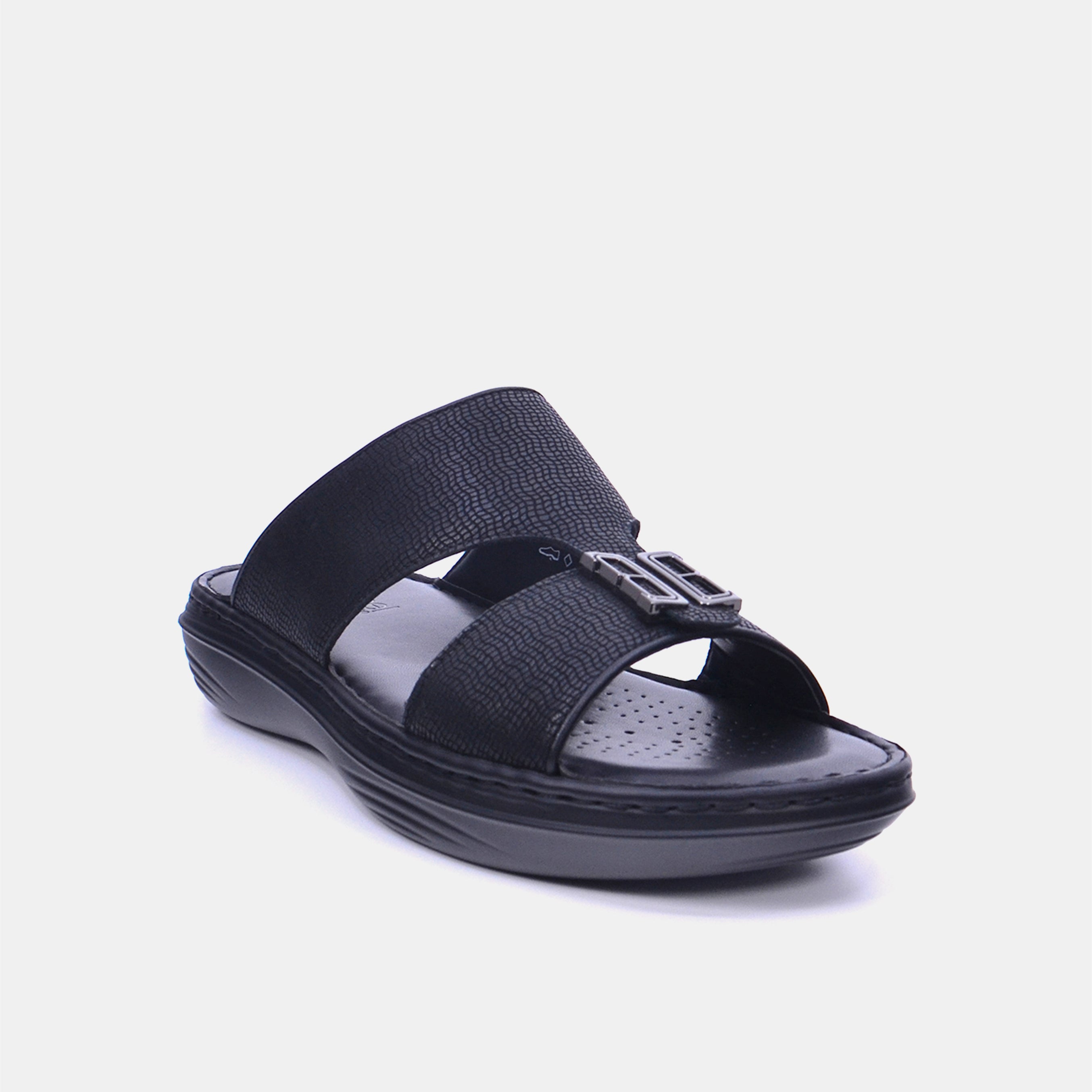 Barjeel Uno 21410 - 63 Men's Sandals - Black