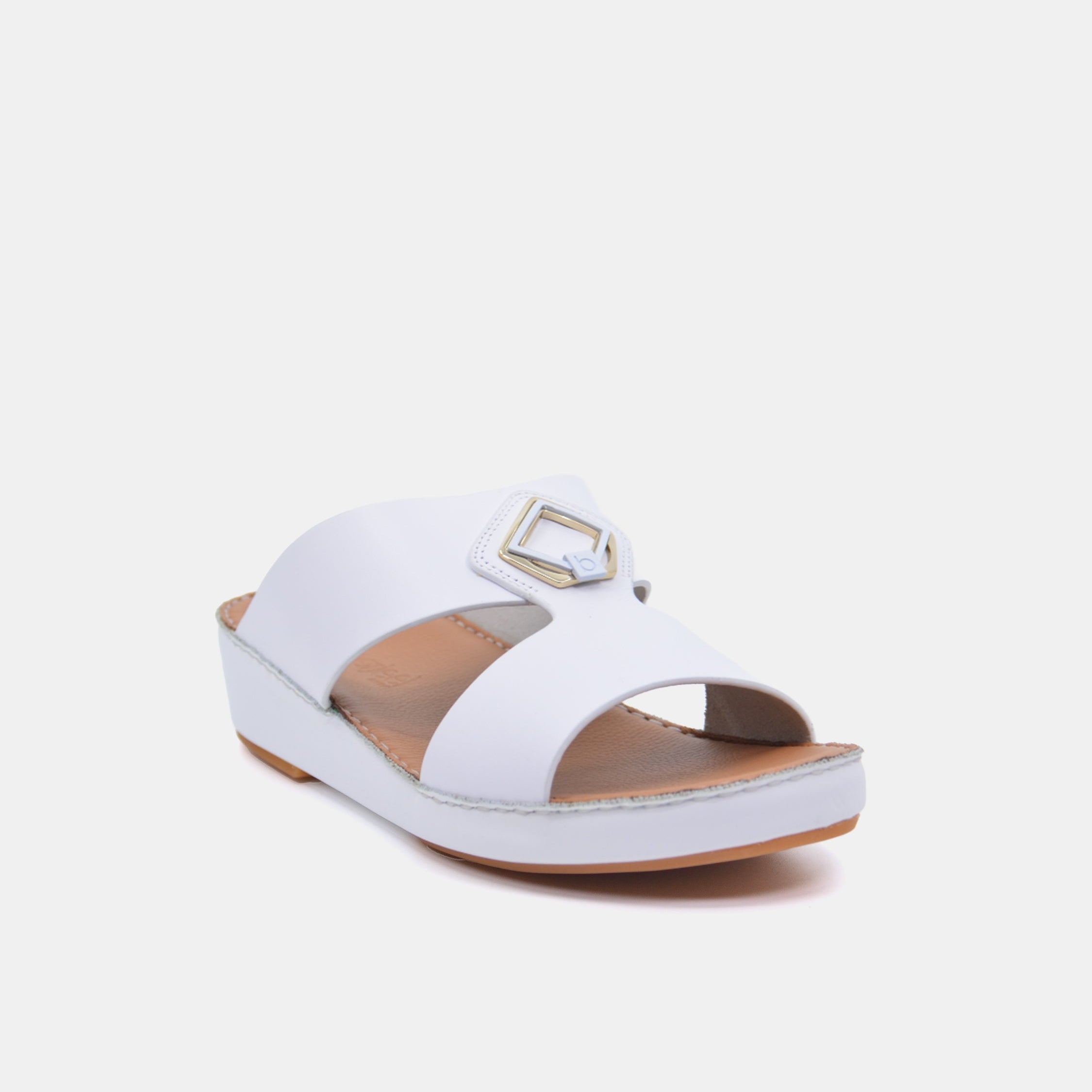 Barjeel Uno B 02 Men's Sandals - White