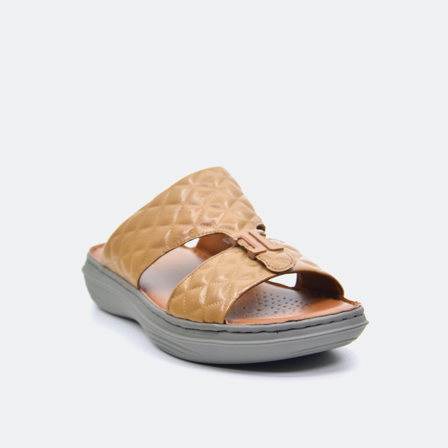 Barjeel Uno 21410 - 4 Men's Sandals - Beige