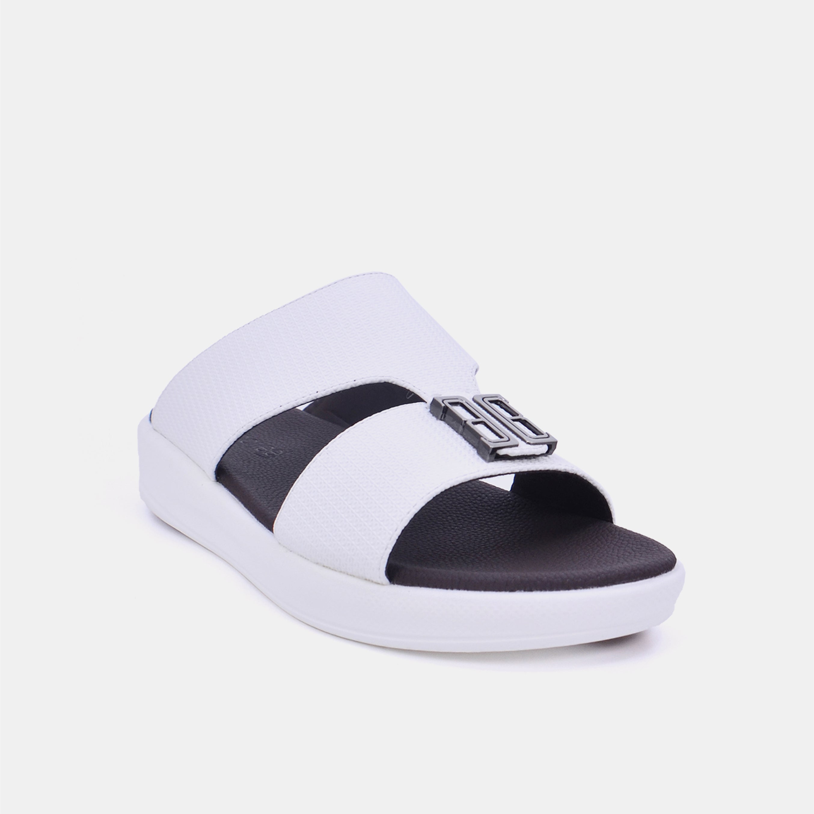 Barjeel Uno M123 Men's Sandals - White