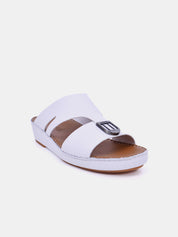 Barjeel Uno BS39 Men's Sandals - White
