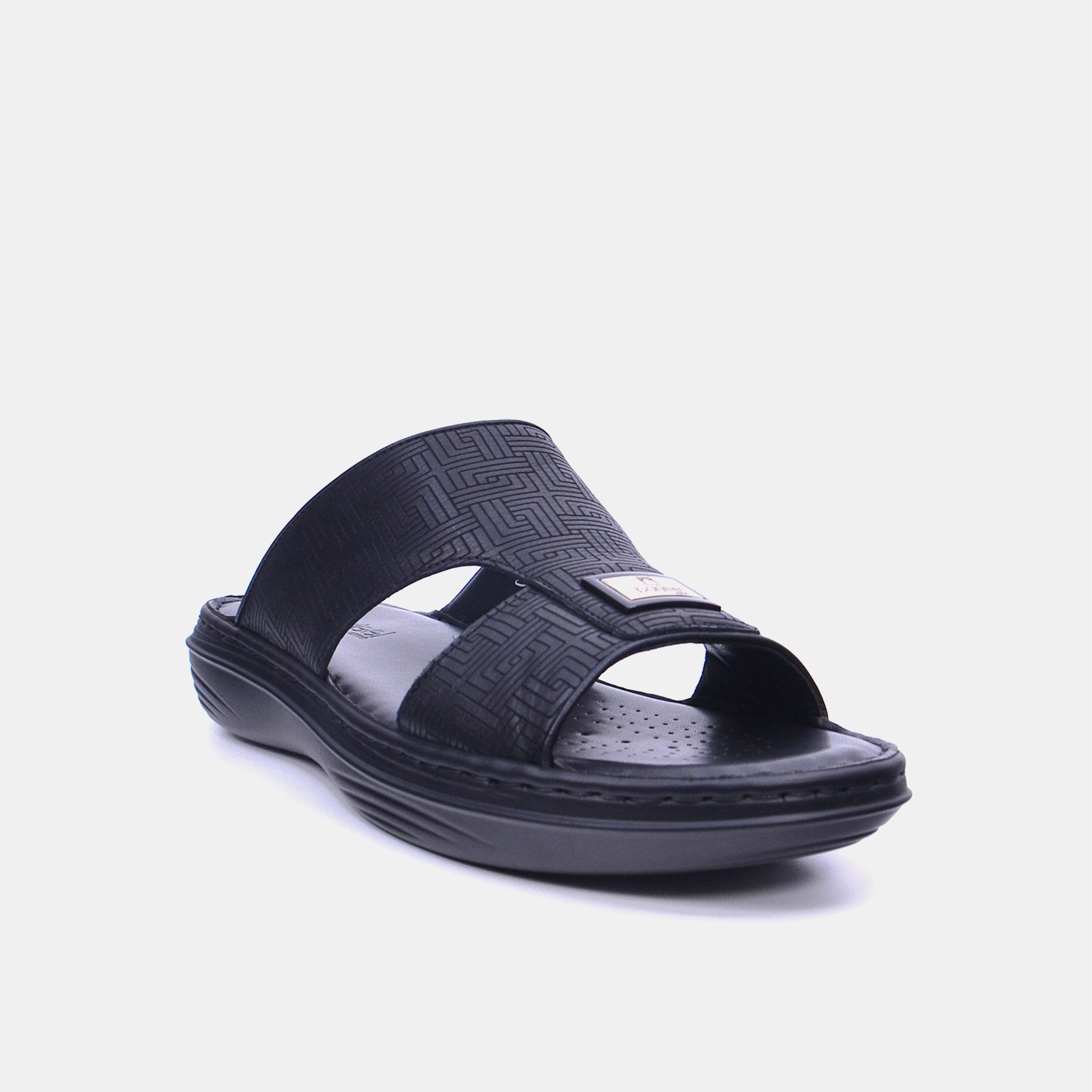 Barjeel Uno 21410 - 61 Men's Sandals - Black