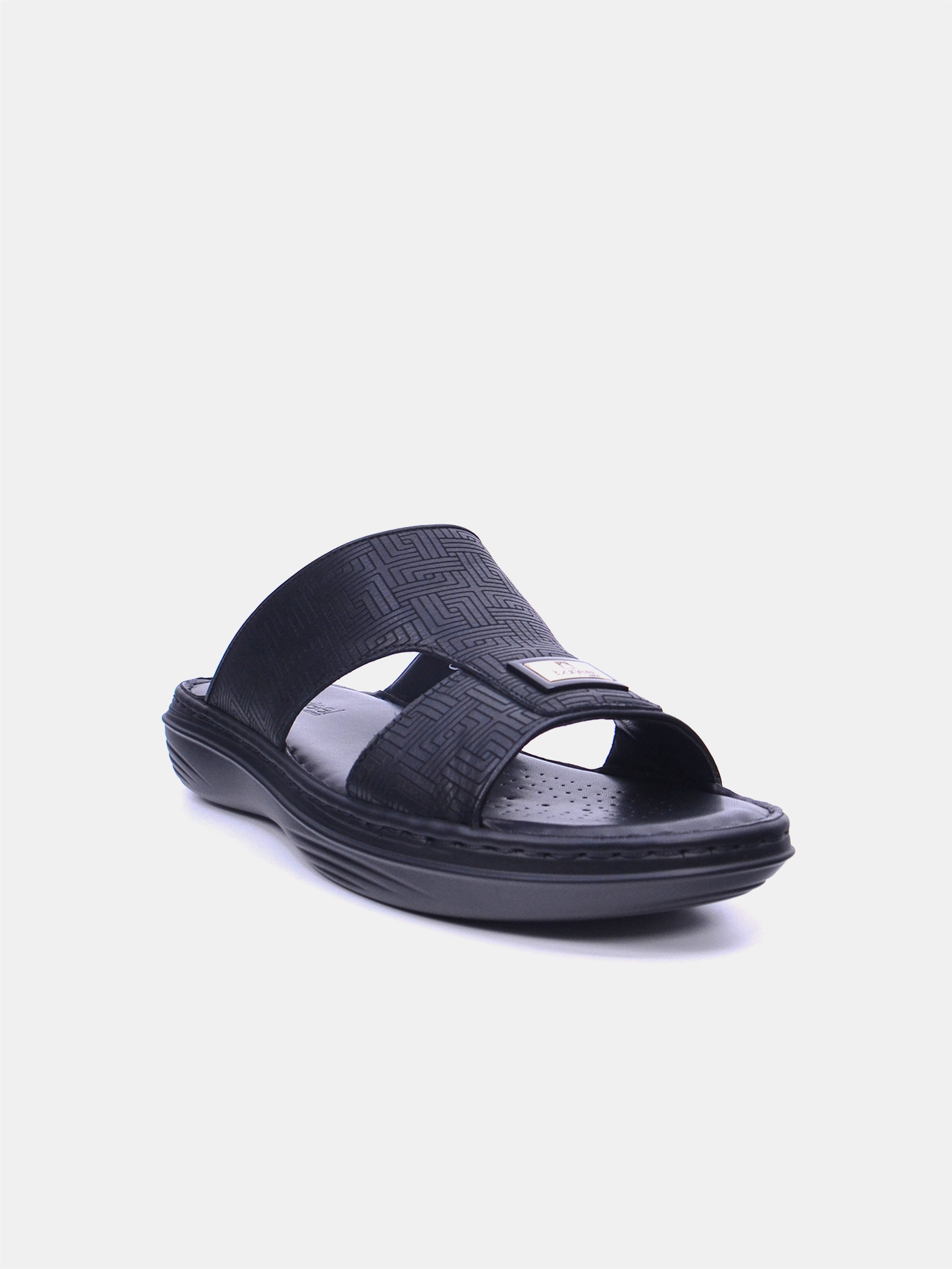 Barjeel Uno 21410 - 61 Men's Sandals - Black