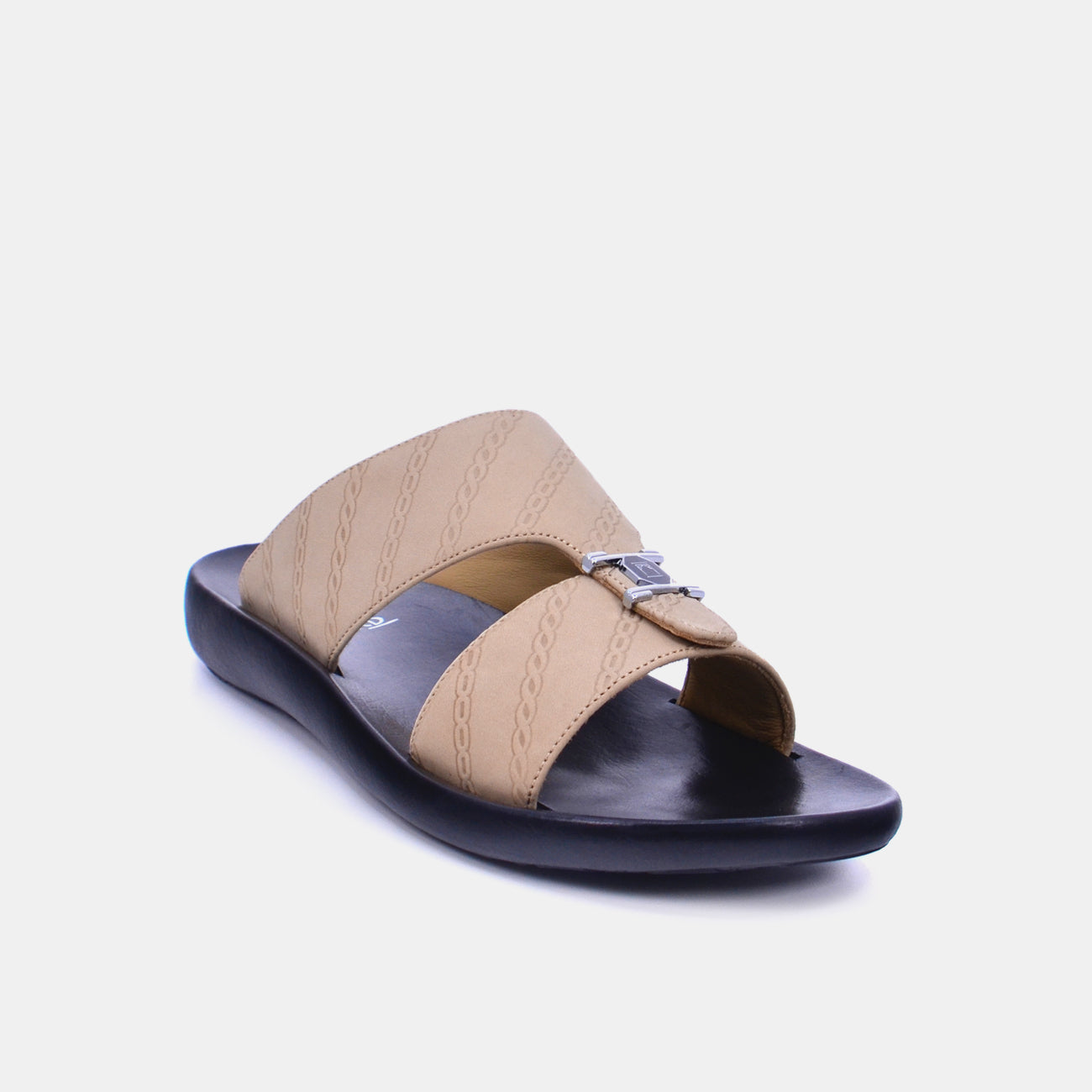 Barjeel Uno 63071 Men's Sandals - Beige