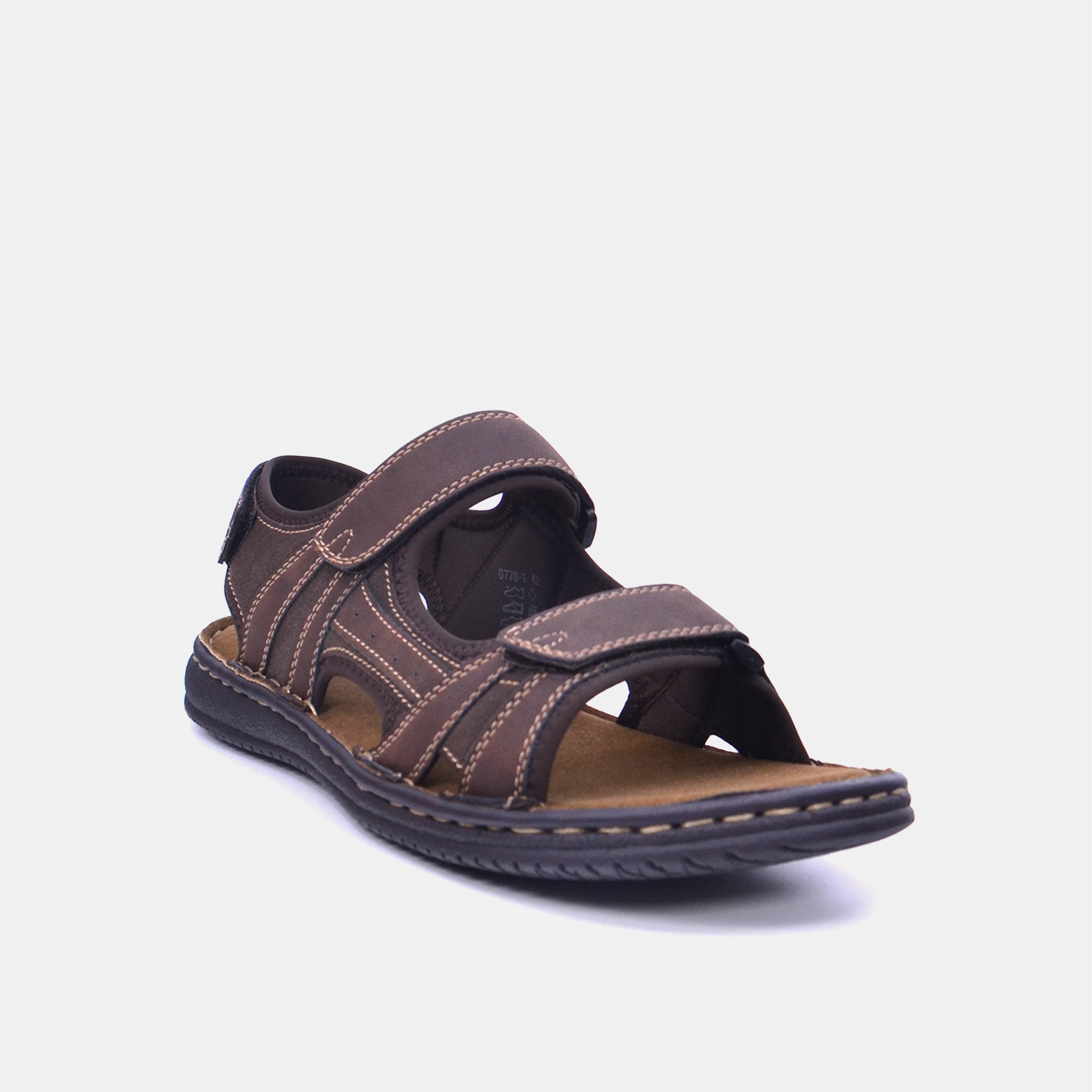 Barjeel Uno 0778 - 2 Men's Sandals - Black